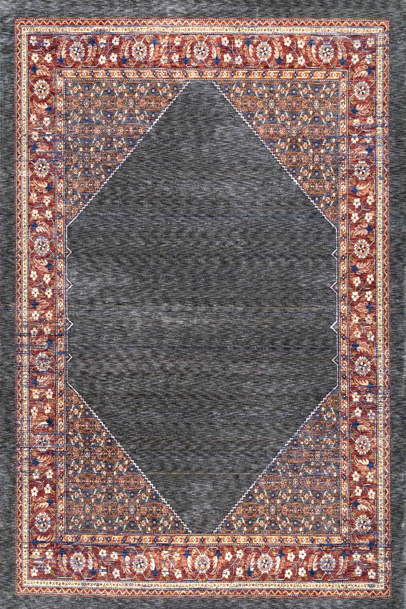 Vintage Purnell Floral Rug - Image 3