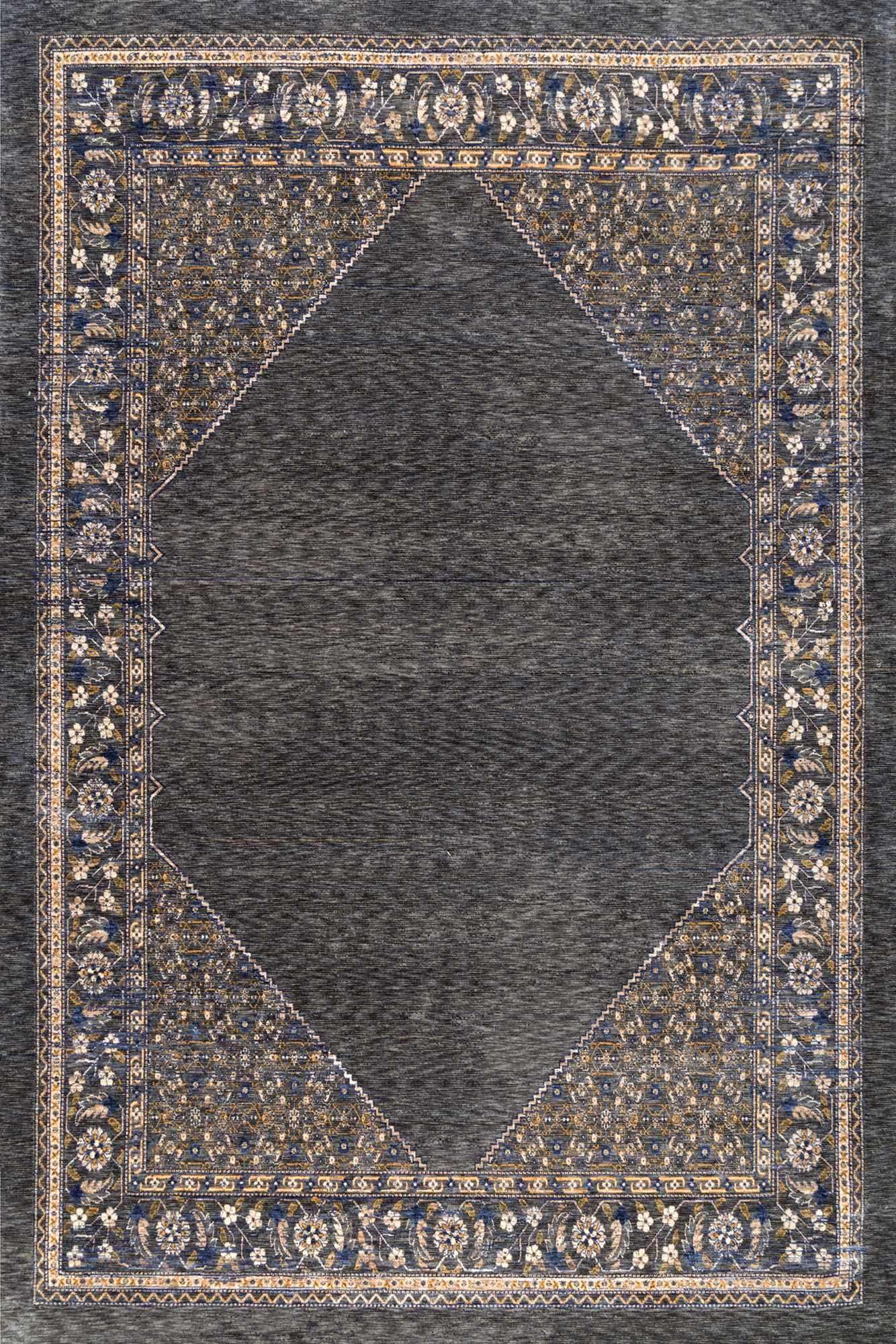 Vintage Purnell Floral Rug - Image 5