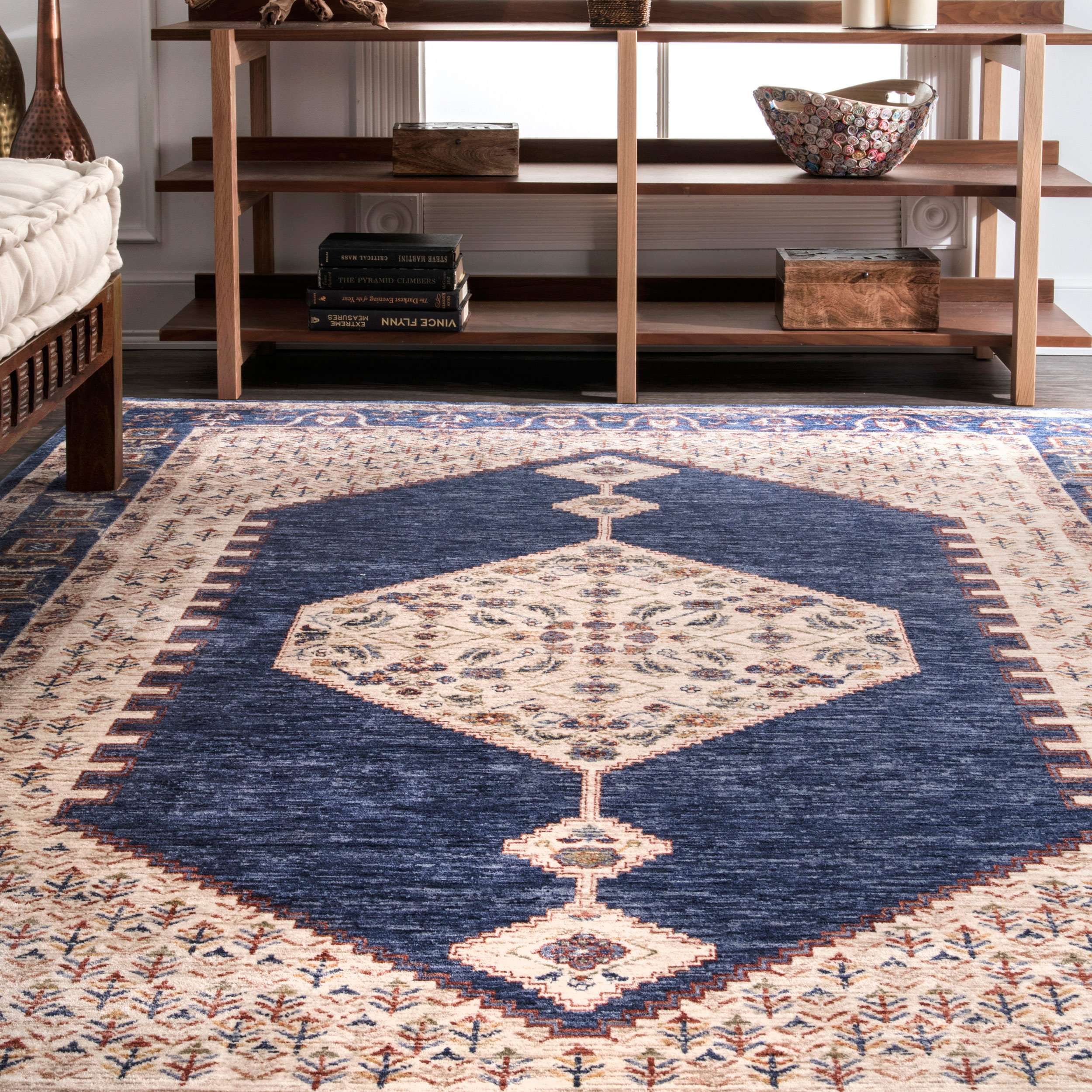 Vintage Julie Medallion Rug - Image 11