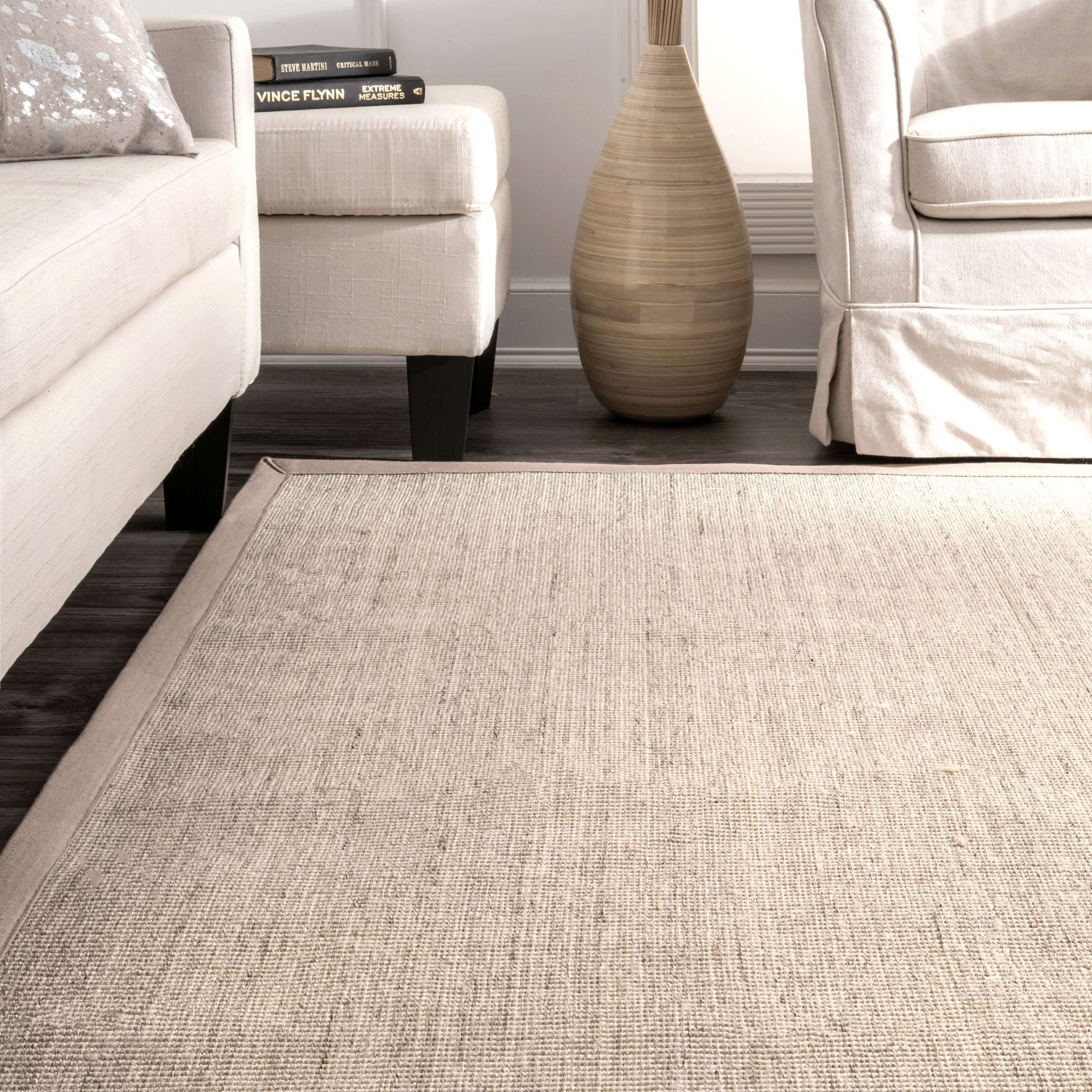 Bordered Maryjo Sisal Rug Area Rug - Image 5