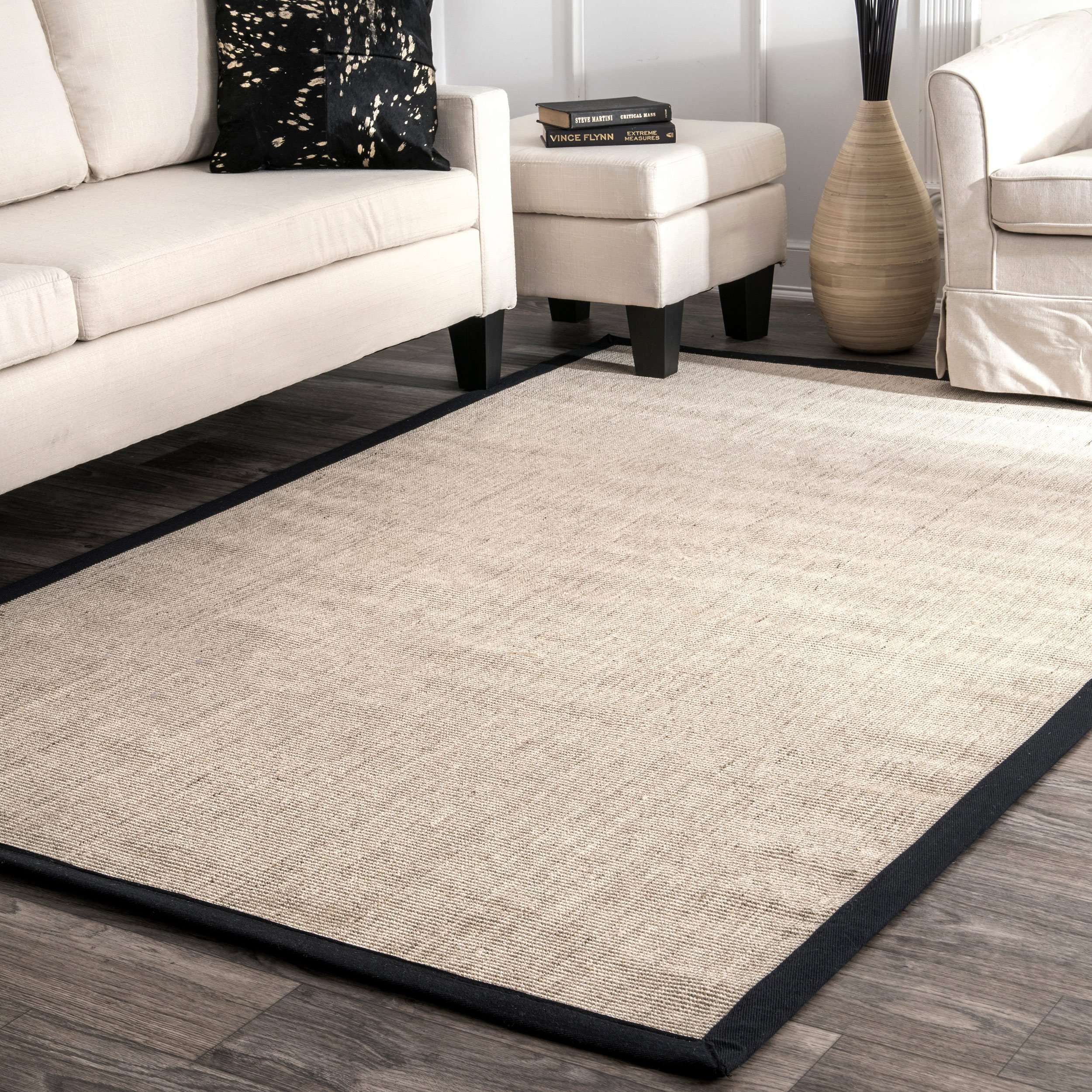 Bordered Maryjo Sisal Rug Area Rug - Image 4