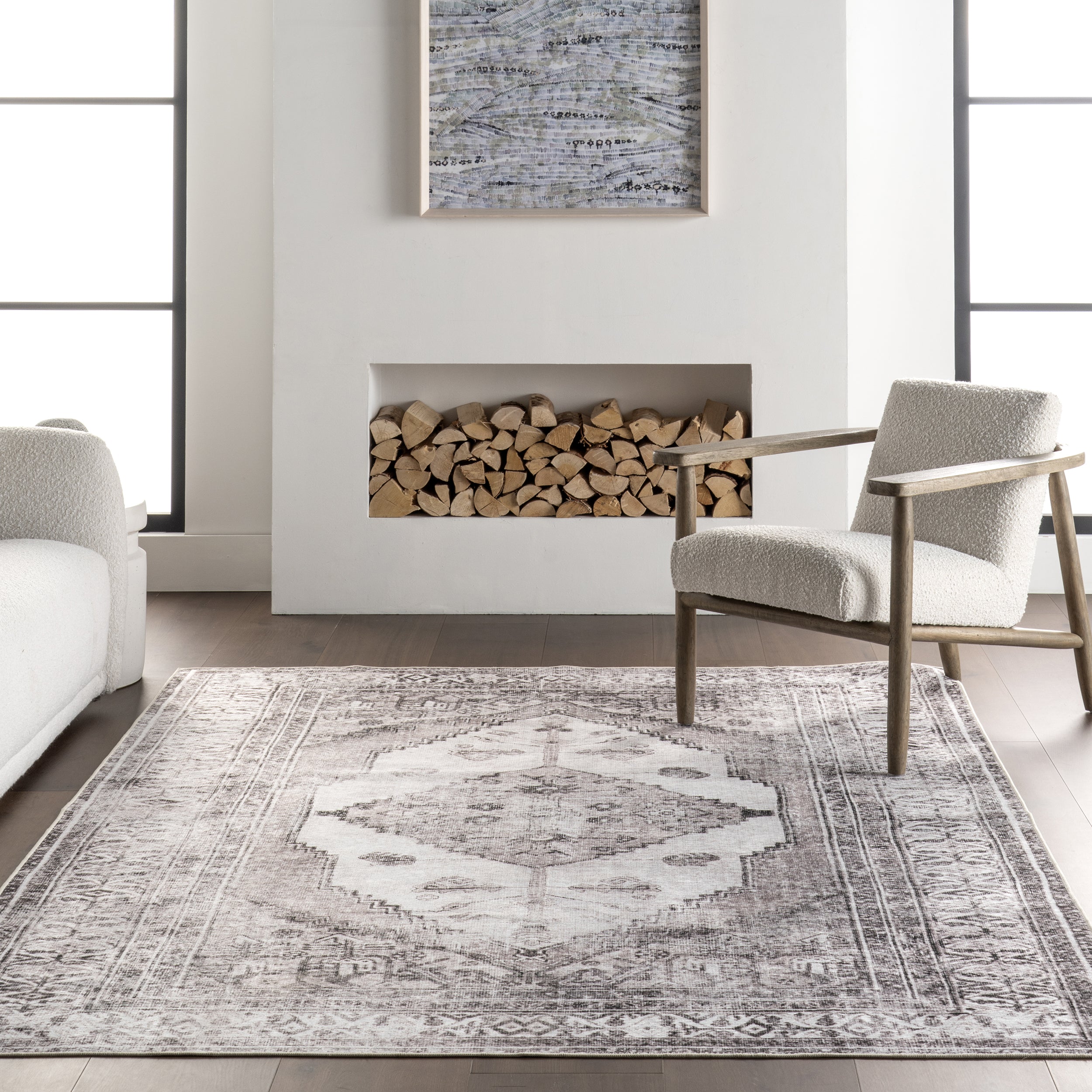 Khalani SplashGuard Machine Washable Area Rug - Image 8