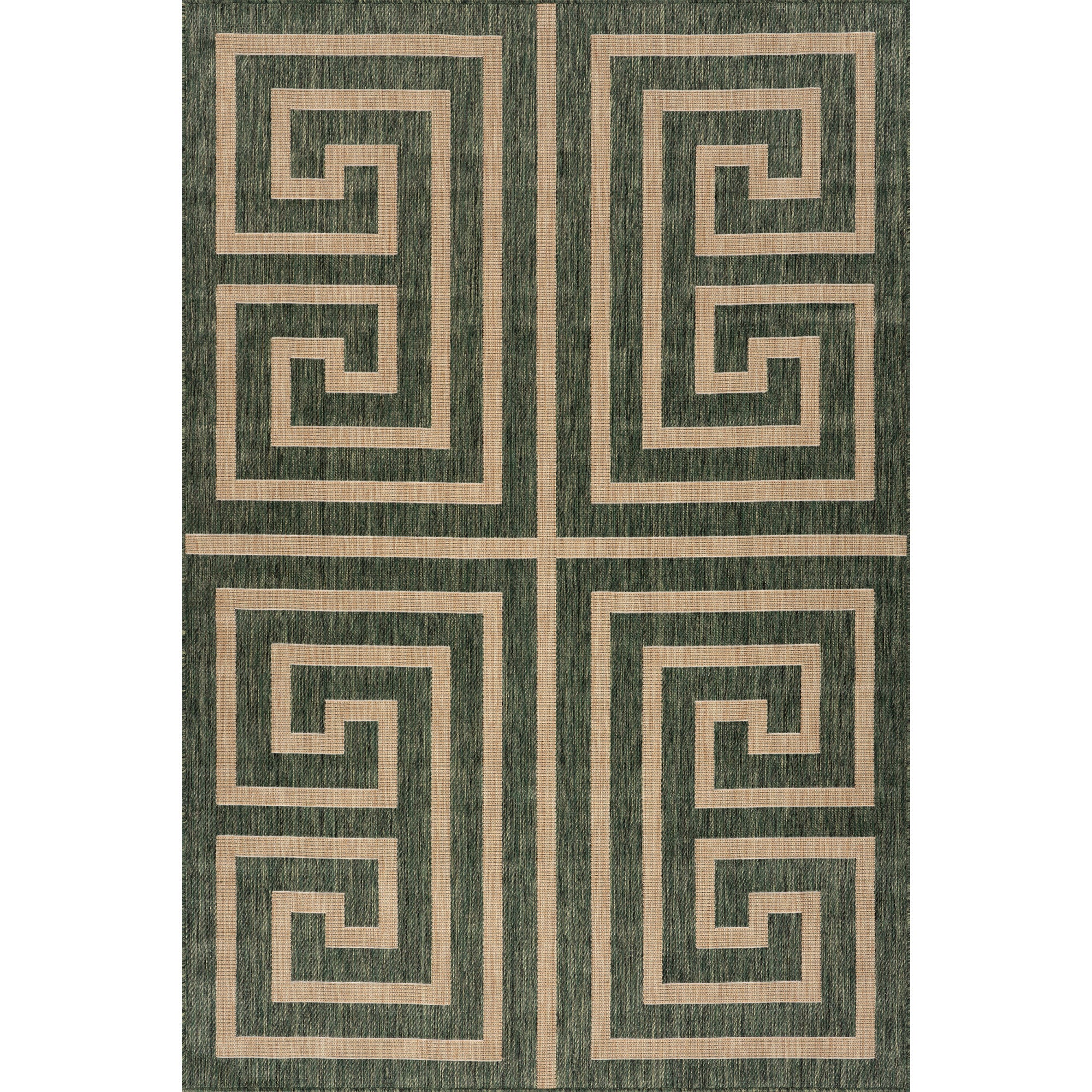 Zirelle Indoor/Outdoor Contemporary Area Rug - Image 7