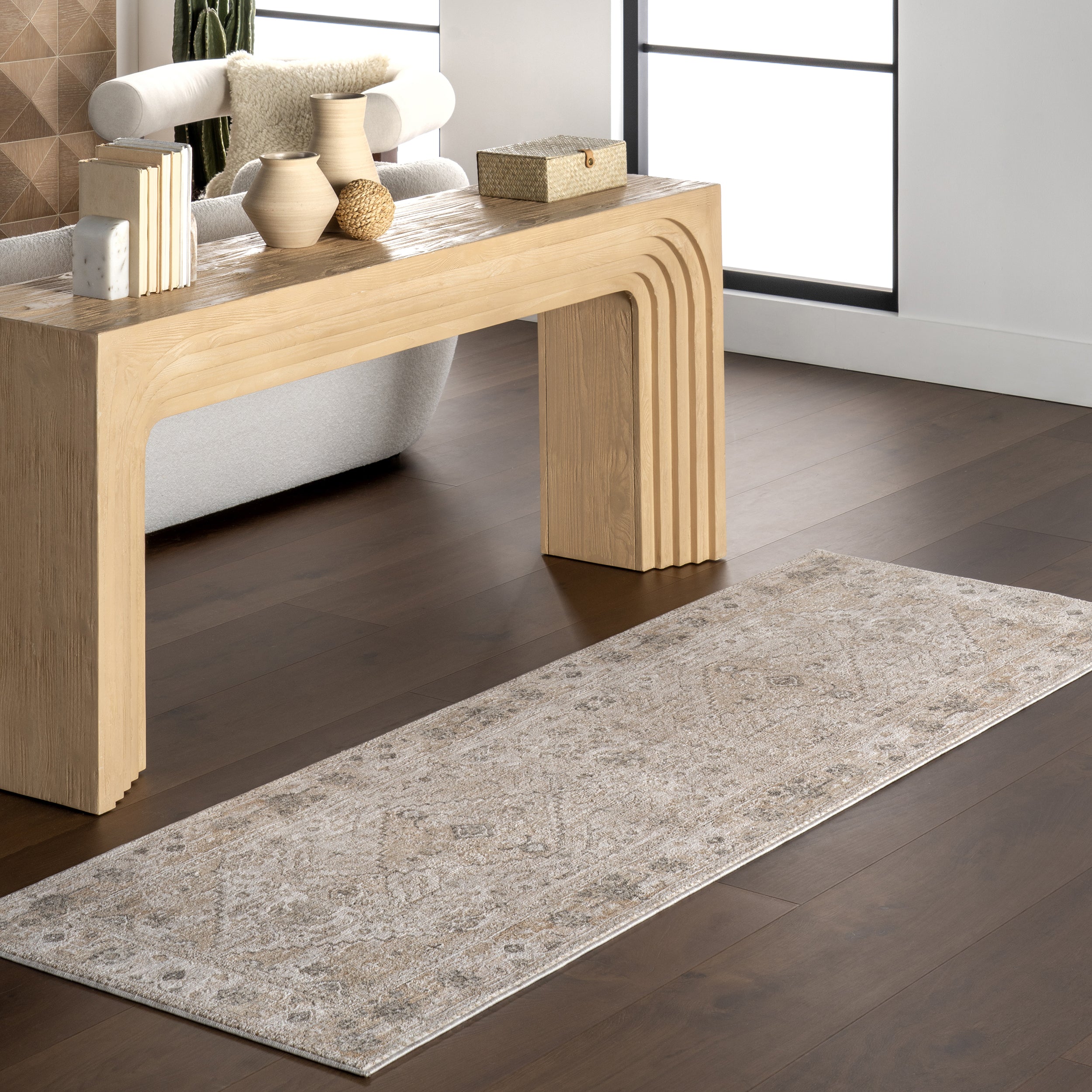 Koami Medallion Fringe Area Rug - Image 10