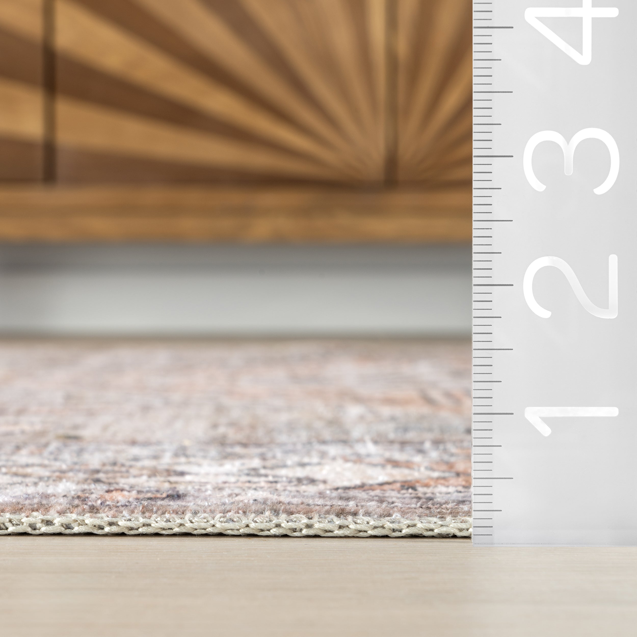 Benoite Splashguard Medallion Machine Washable Area Rug - Image 13