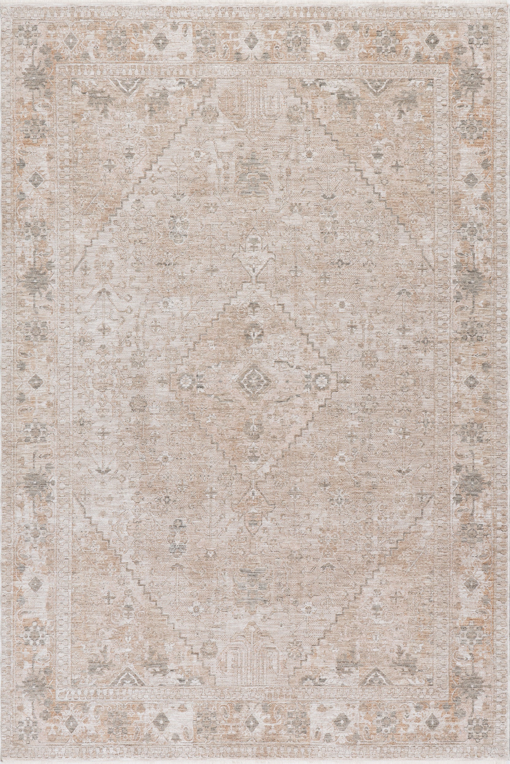 Koami Medallion Fringe Area Rug - Image 11