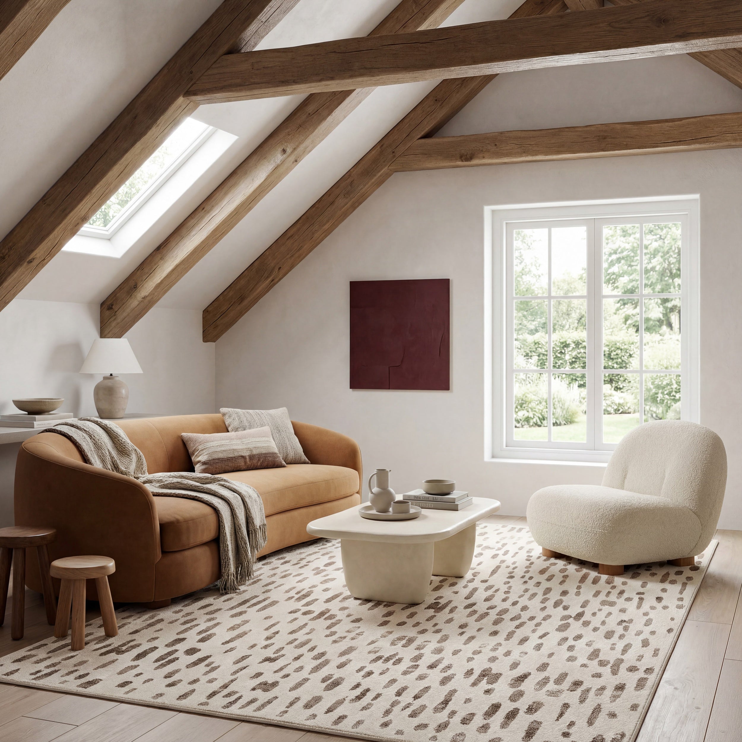 nuLOOM Clarisse Modern Polka Dot Area Rug - Image 2
