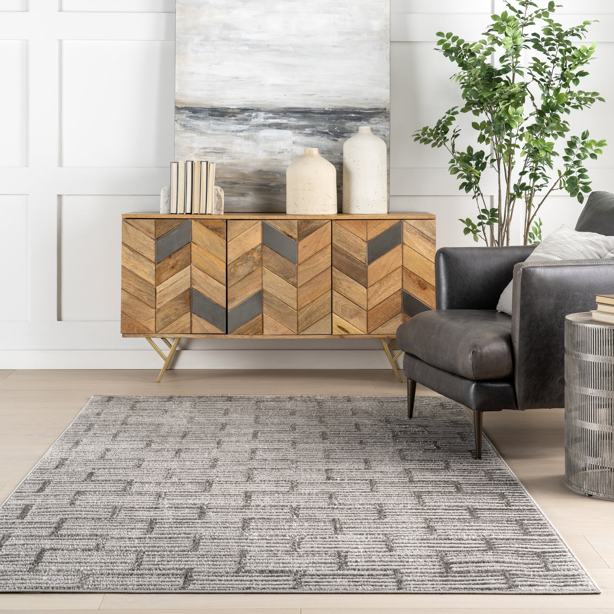Xanthe Geometric Area Rug - Image 17