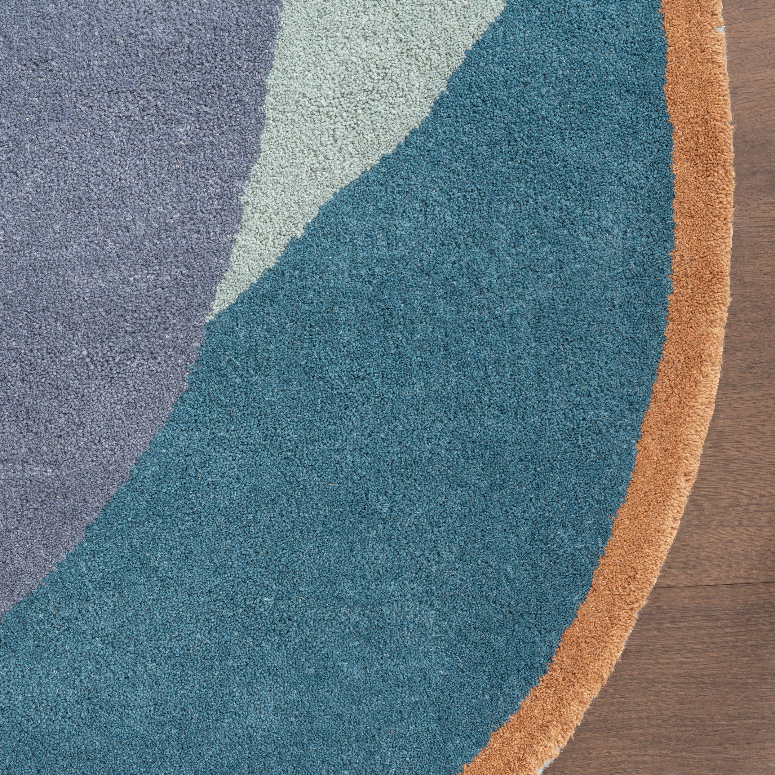 Greenwich Abstract Wool Area Rug - Image 6