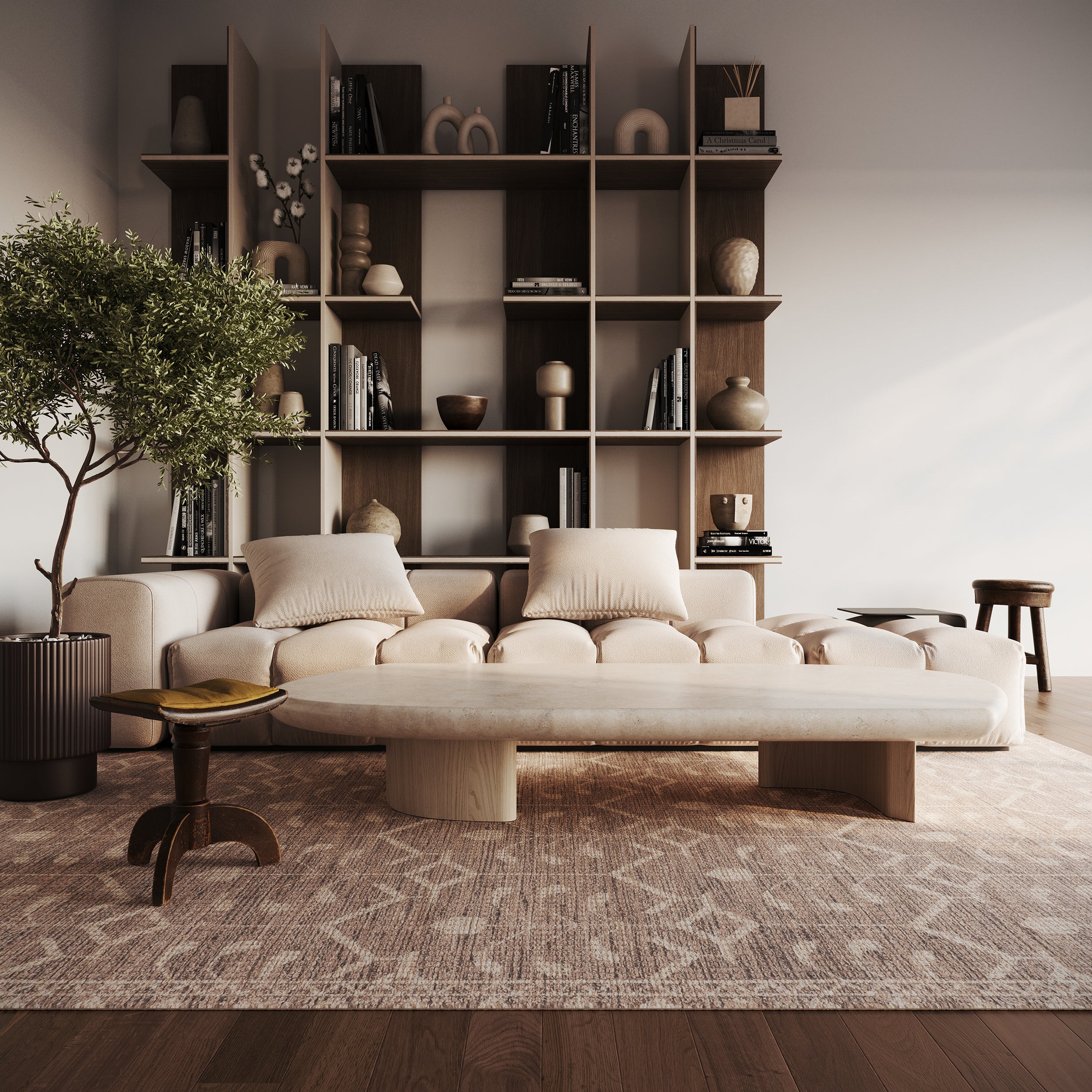 Nuloom Elindra Geometric Floral Rug - Image 2