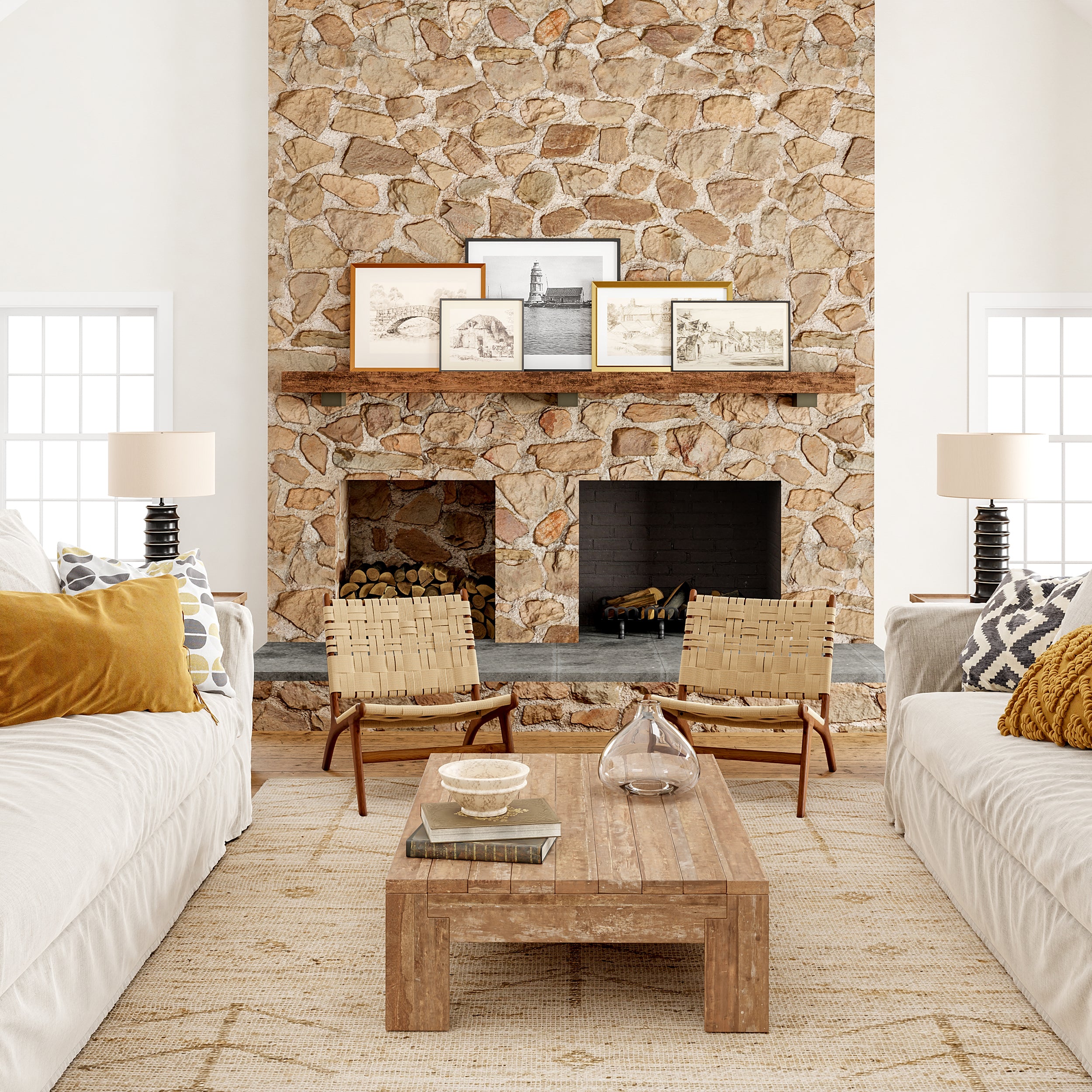 Amaranth Arrow Cotton/Jute Area Rug - Image 2
