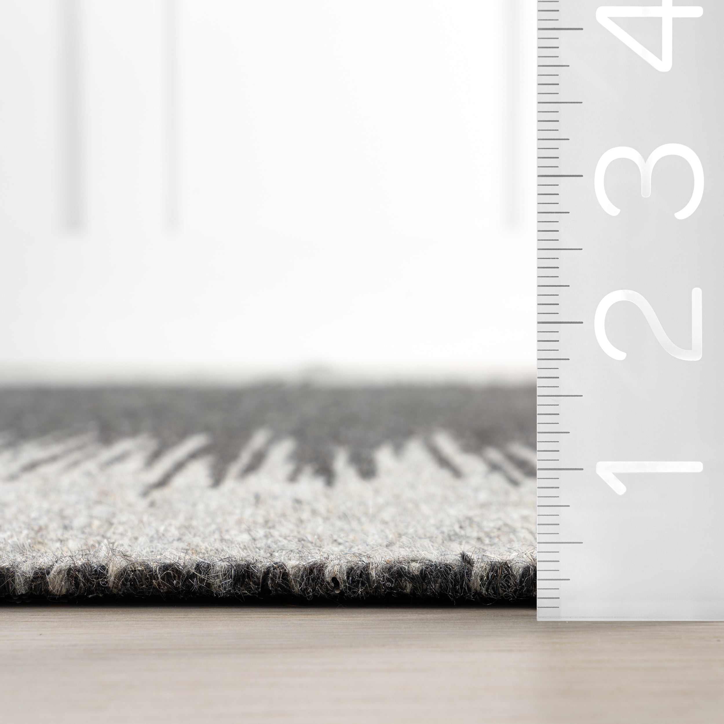Wolf Reversible Wool Area Rug - Image 3