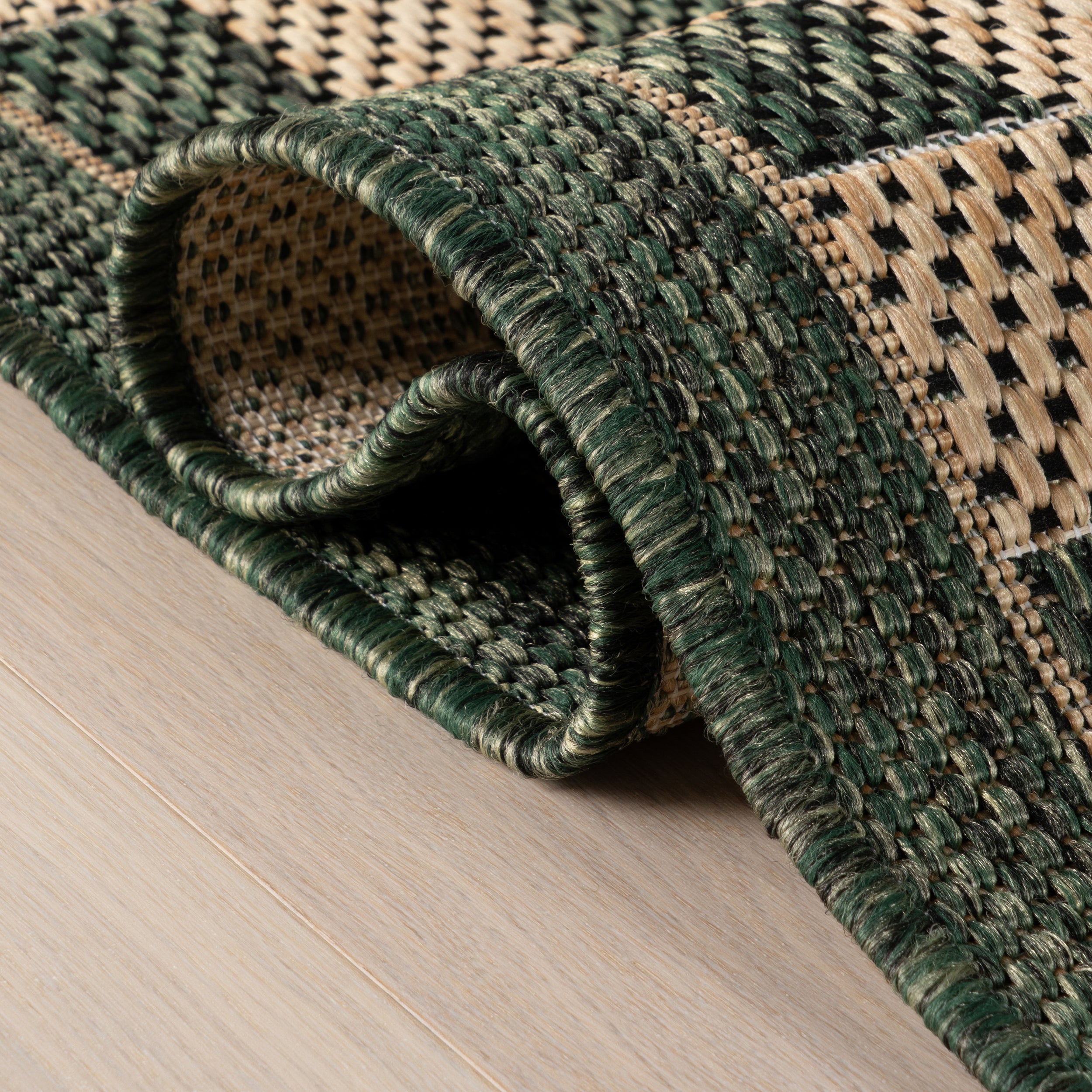 Larelle Indoor/Outdoor Checkered Area Rug - Image 9