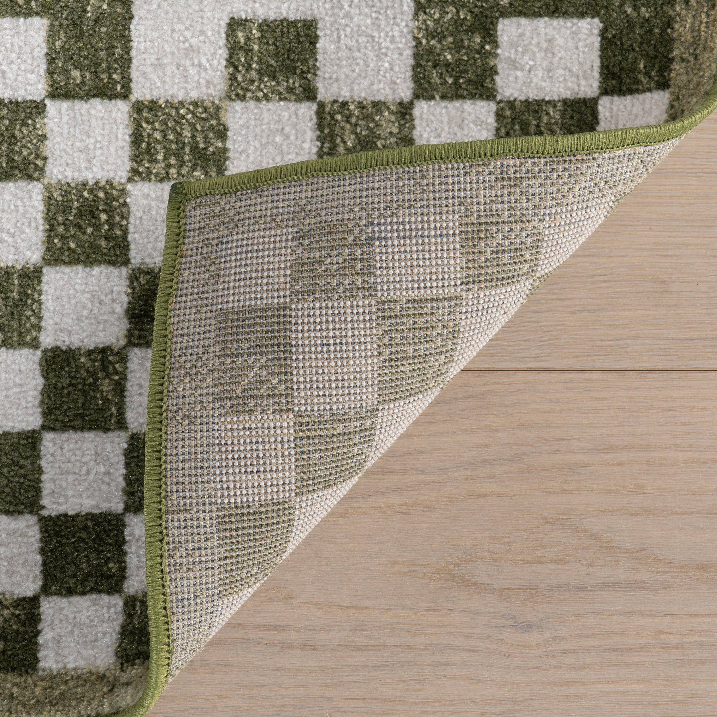 Nikita Faded Geometric Machine Washable Area Rug - Image 27