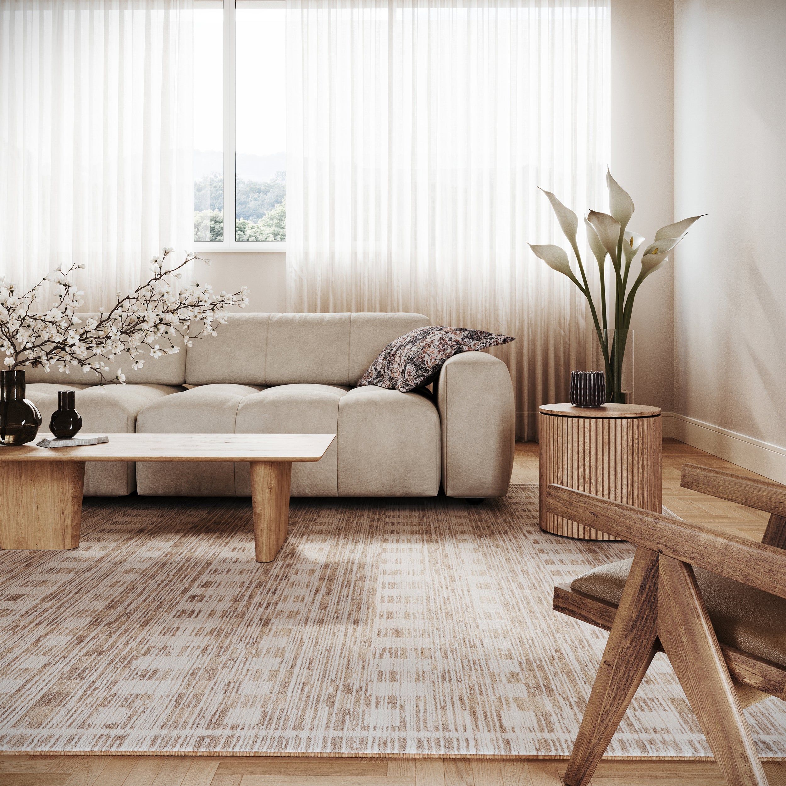 Nuloom Odalisse Modern Geometric Rug - Image 2