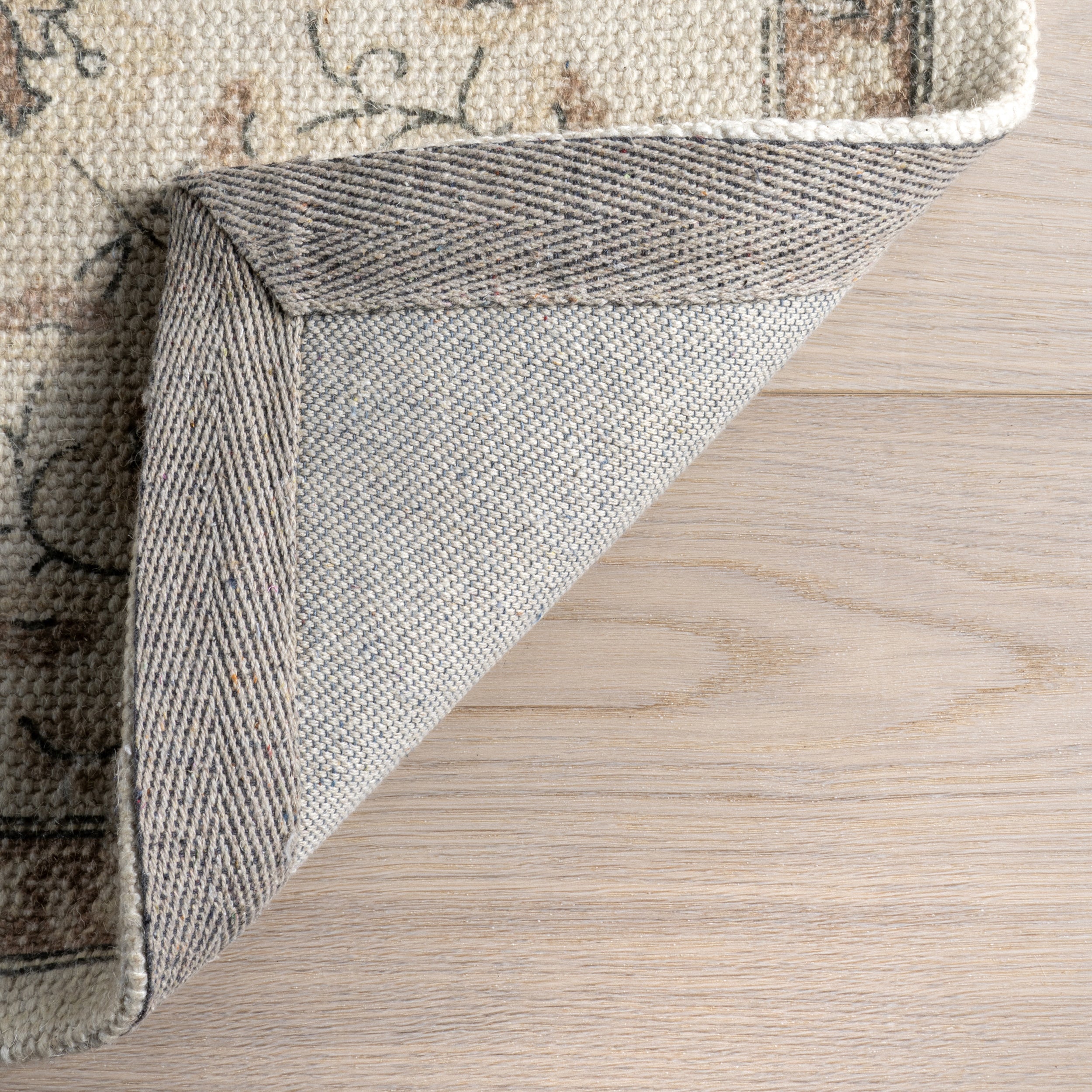 Princesa Medallion Wool and Cotton Area Rug - Image 8