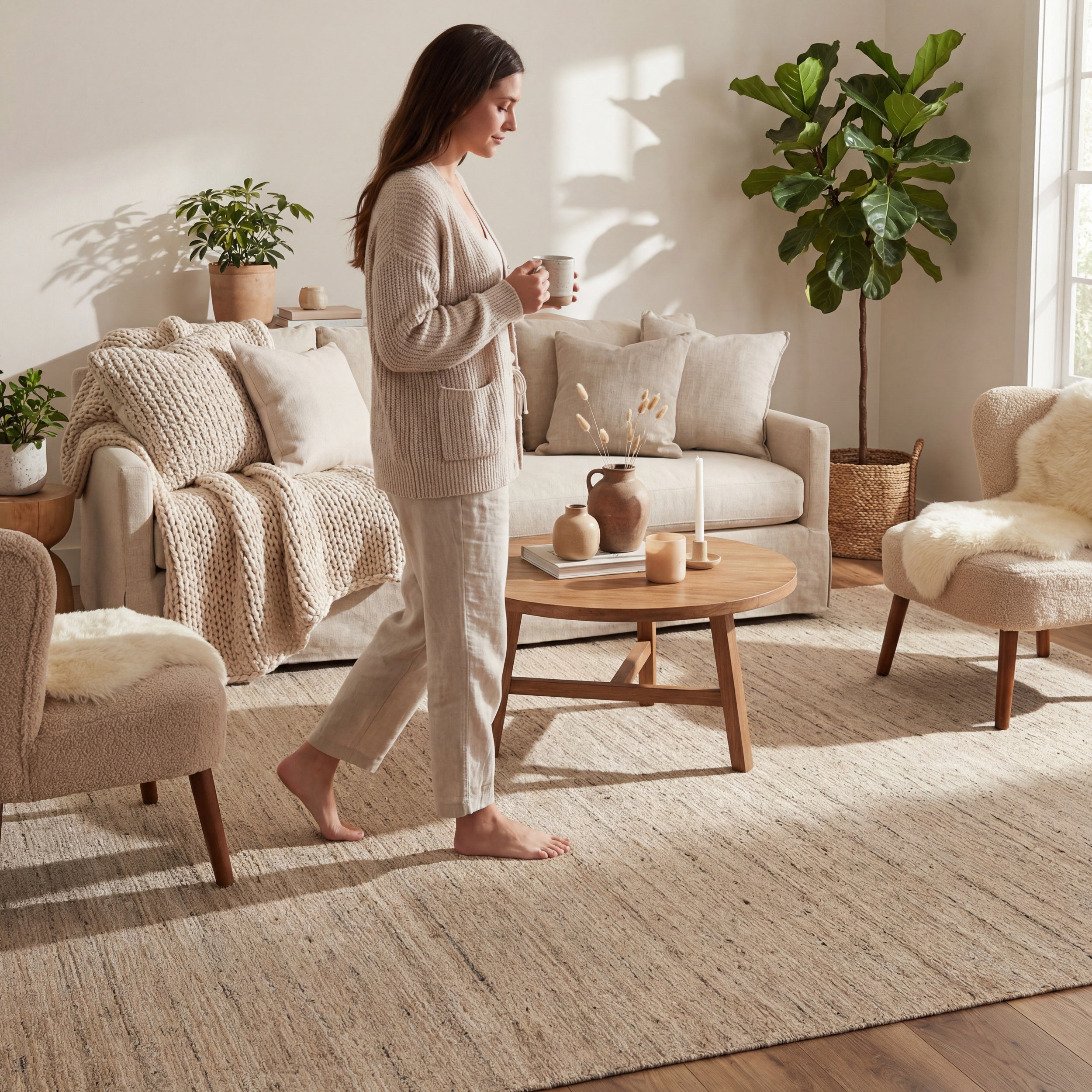 Nuloom Elanisse Solid Wool Rug - Image 22