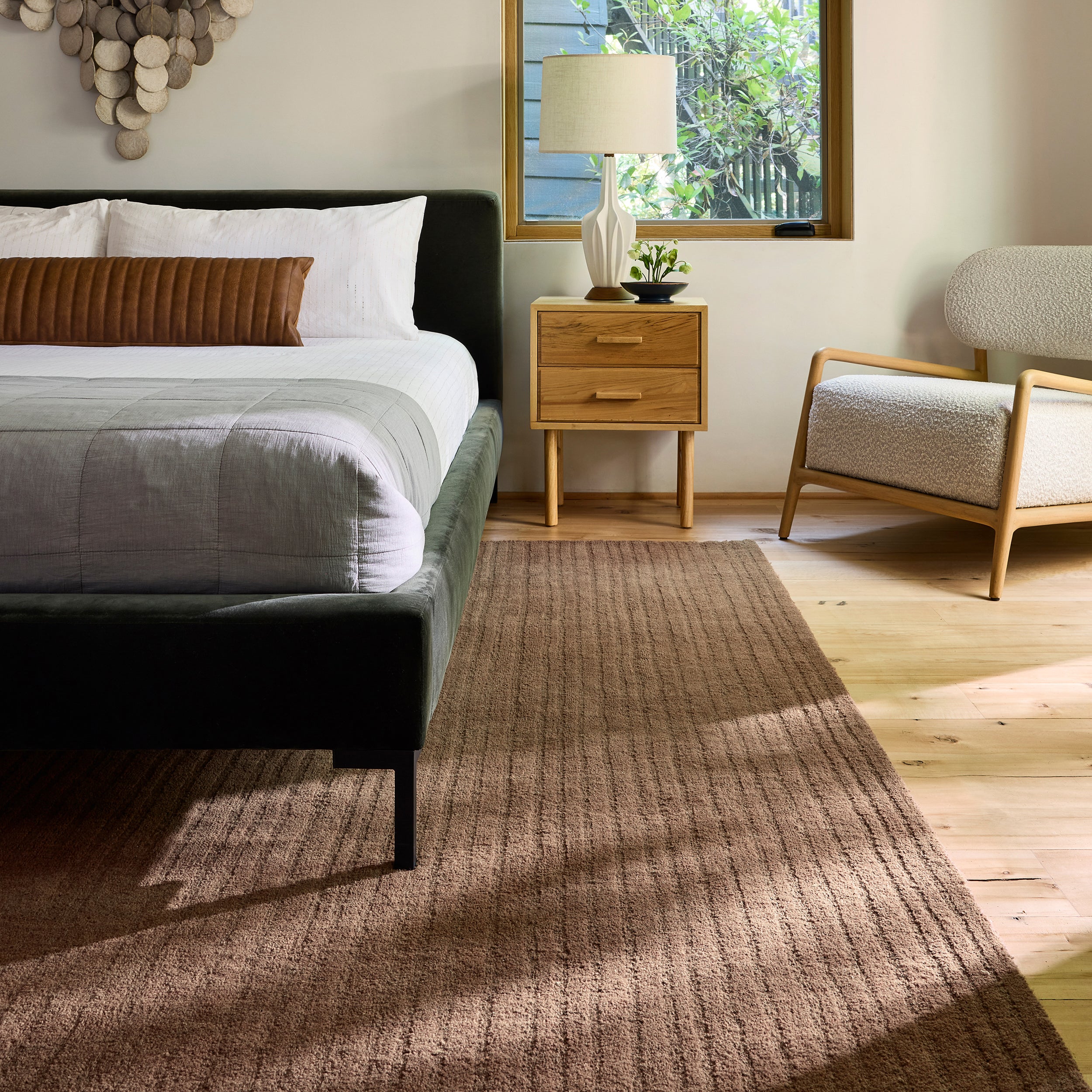 Southwest Striped Wool Area Rug - Image 16