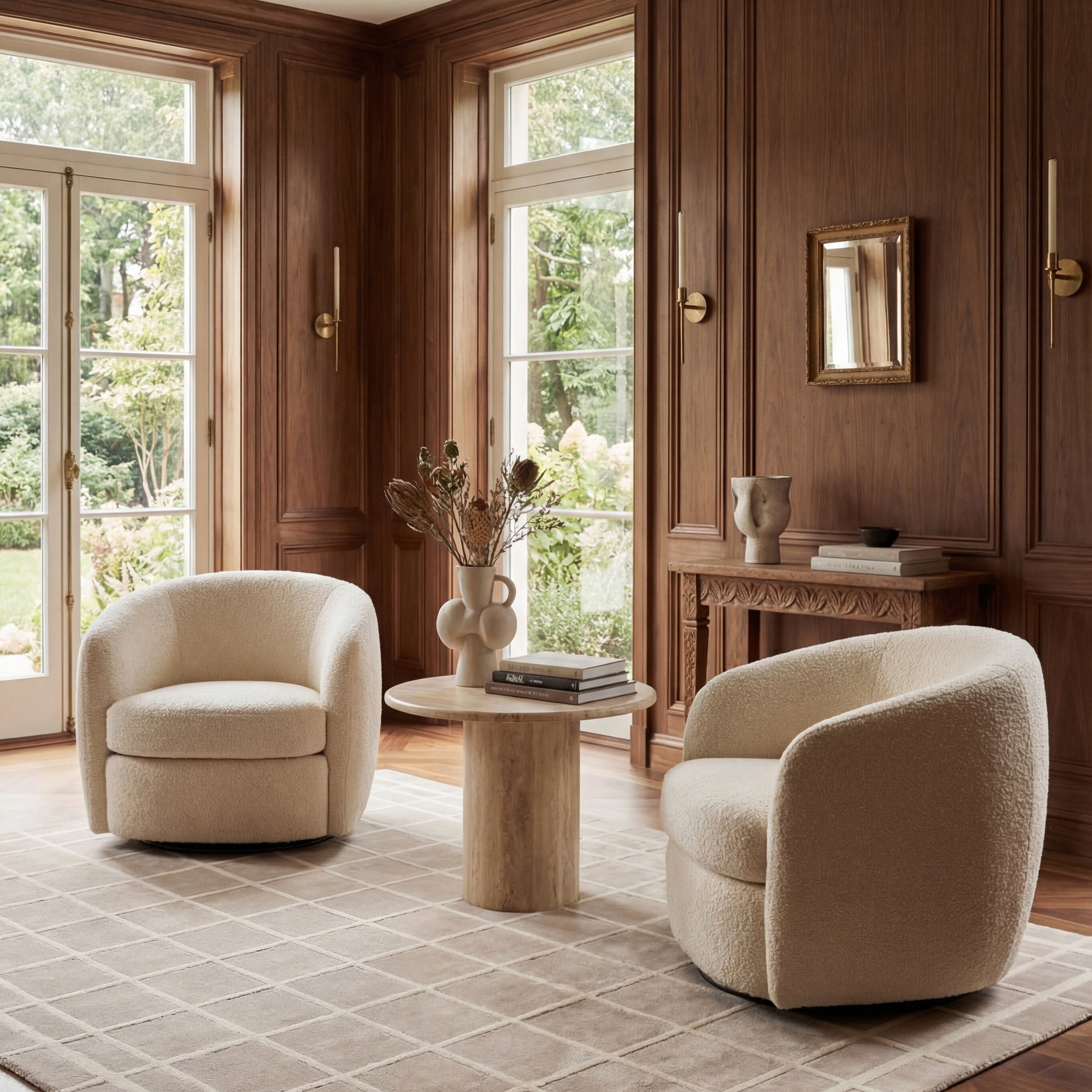 Lunara Textured Checkered Area Rug - Image 11