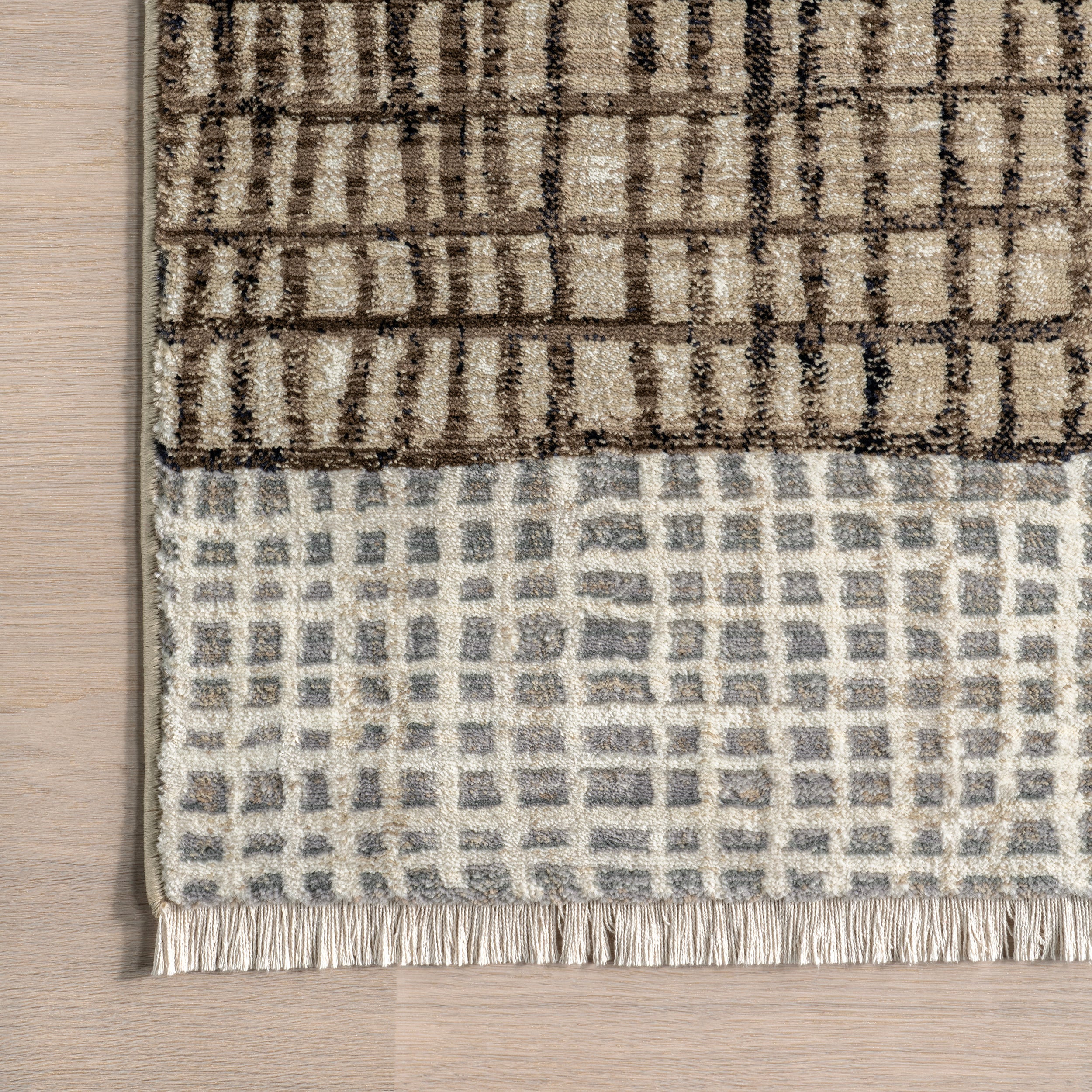 Park Abstract Checked Area Rug - Image 5