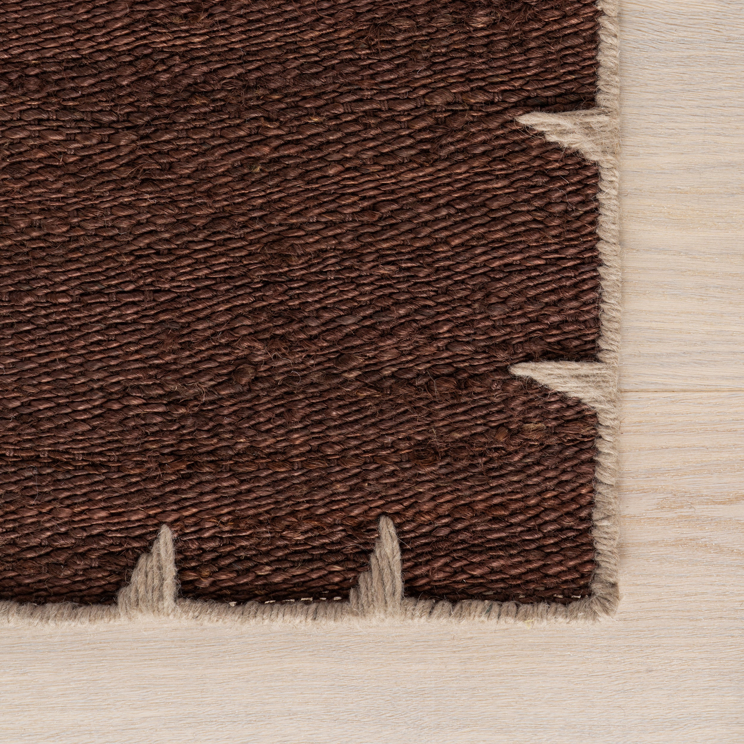 Galestria Bordered Modern Jute Area Rug - Image 6