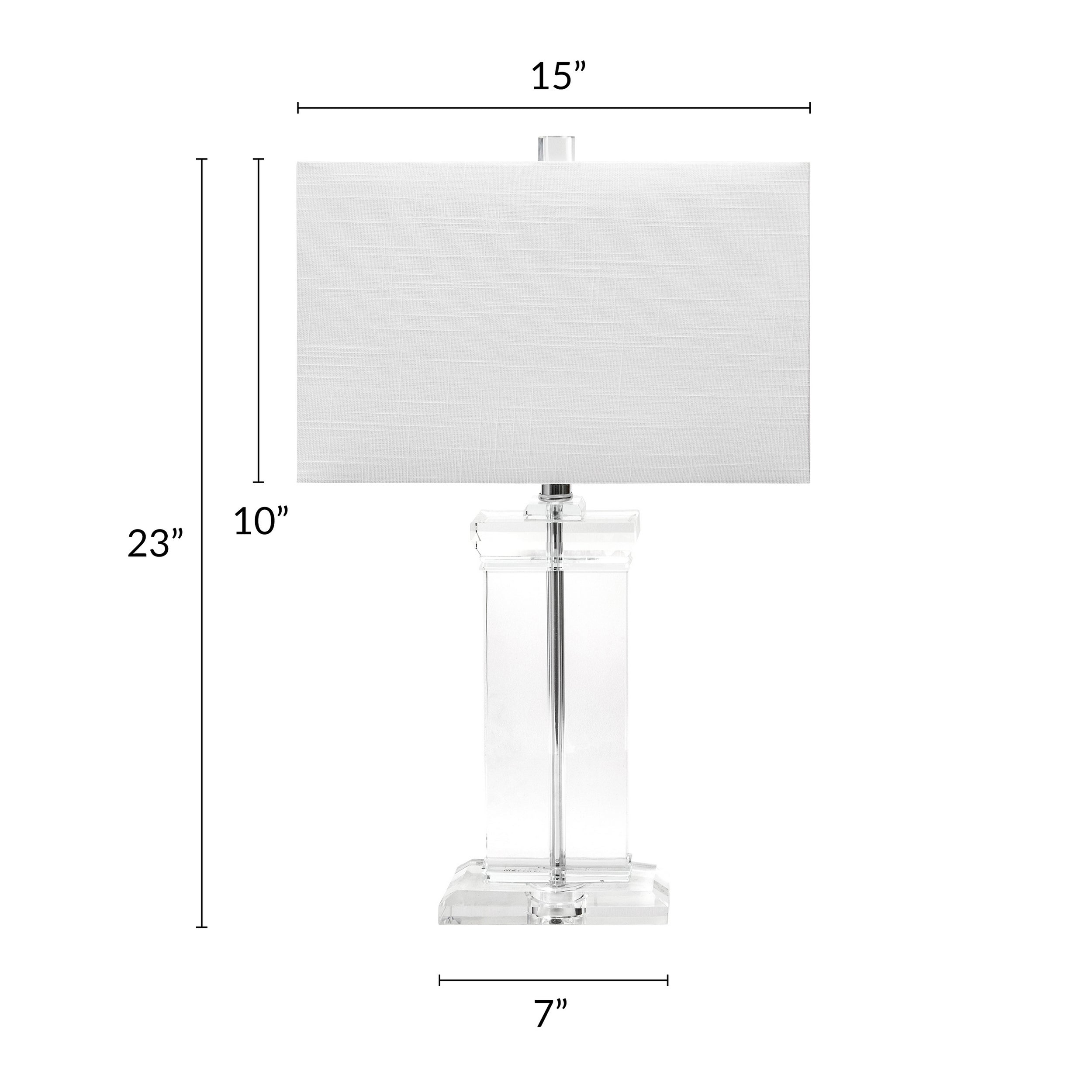 Toledo 25 Crystal Table Lamp - Image 3