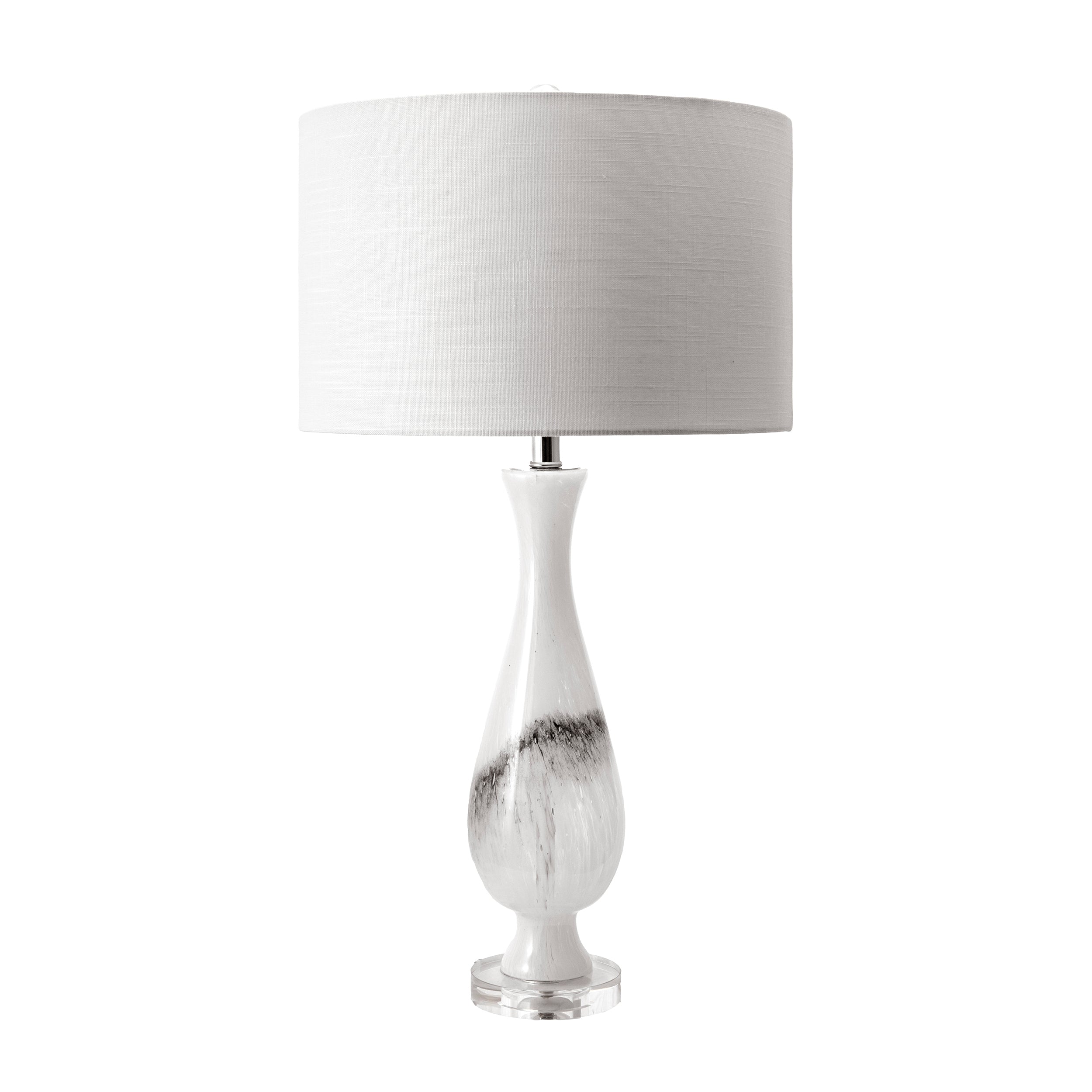 Dayton 30 Glass Marbleized Table Lamp