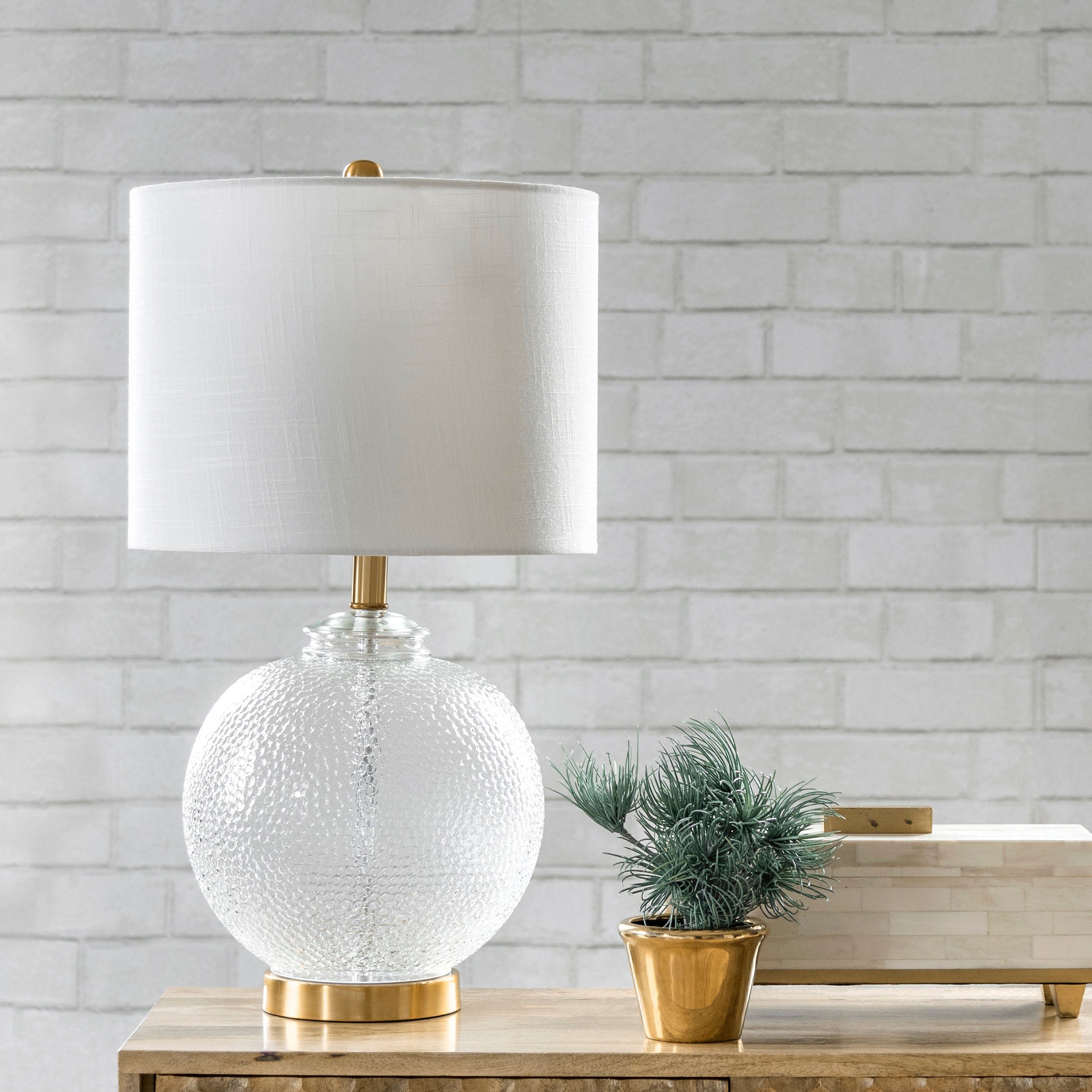 Elmira 23 Glass Table Lamp - Image 3