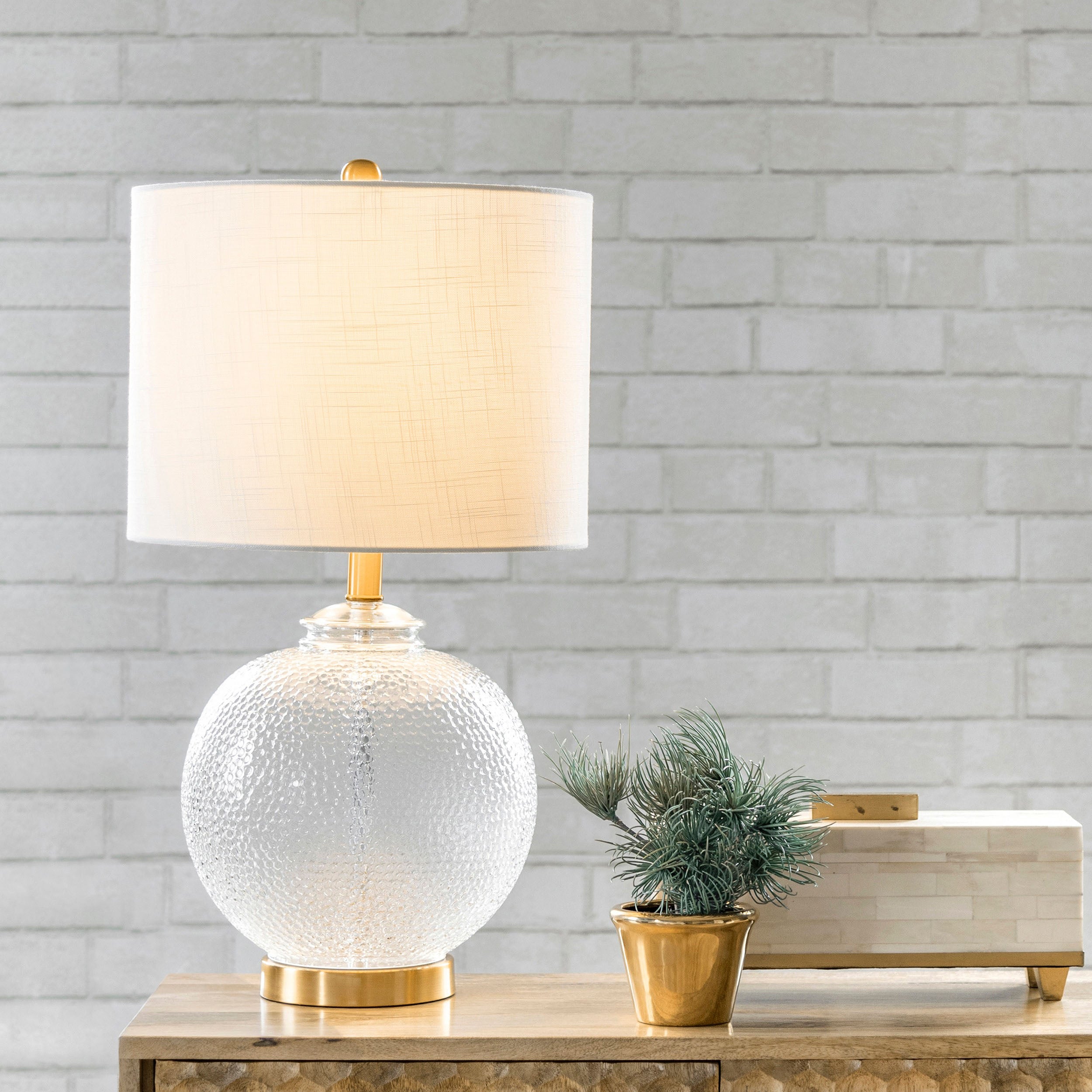 Elmira 23 Glass Table Lamp - Image 2