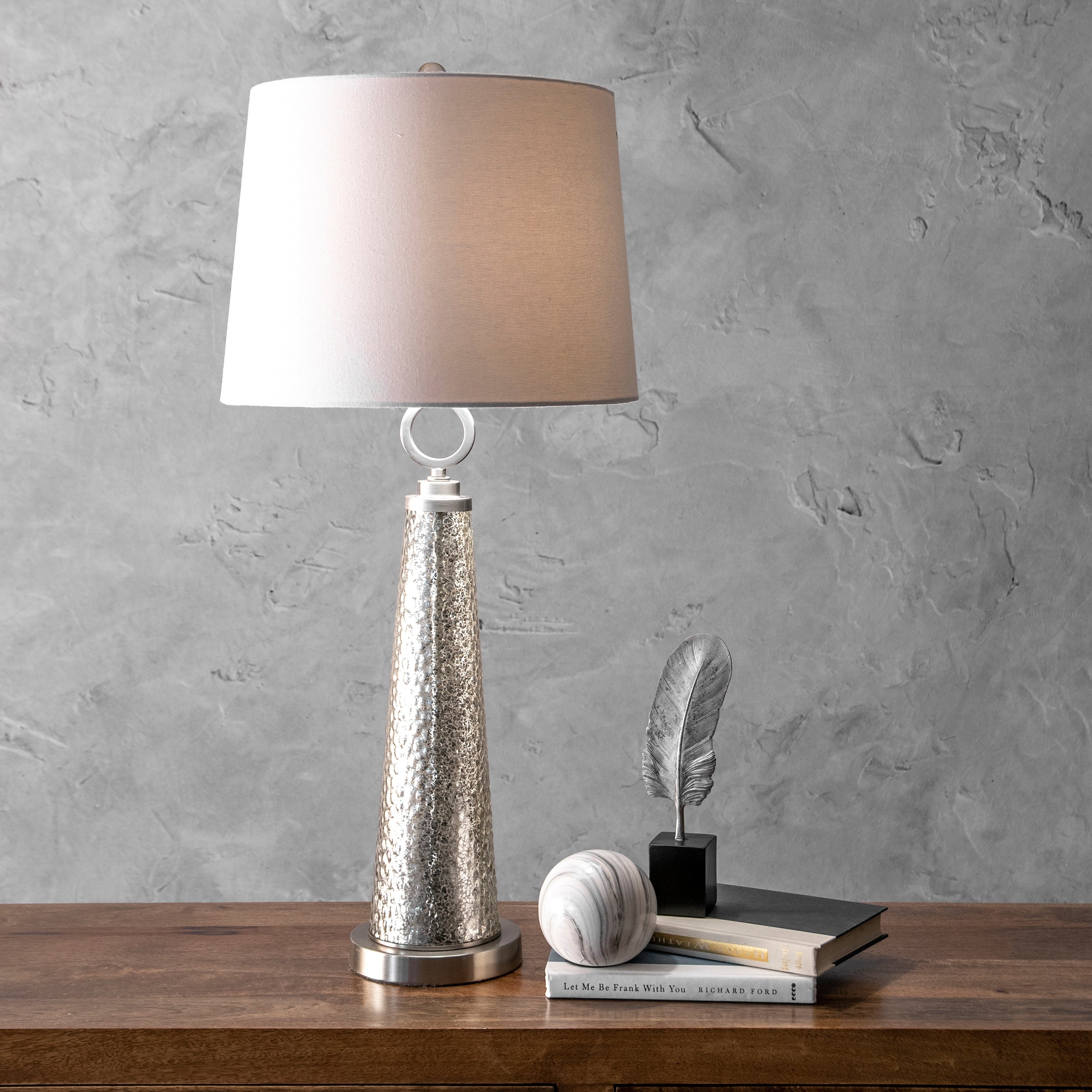 Fairfield 34 Glass Table Lamp - Image 2