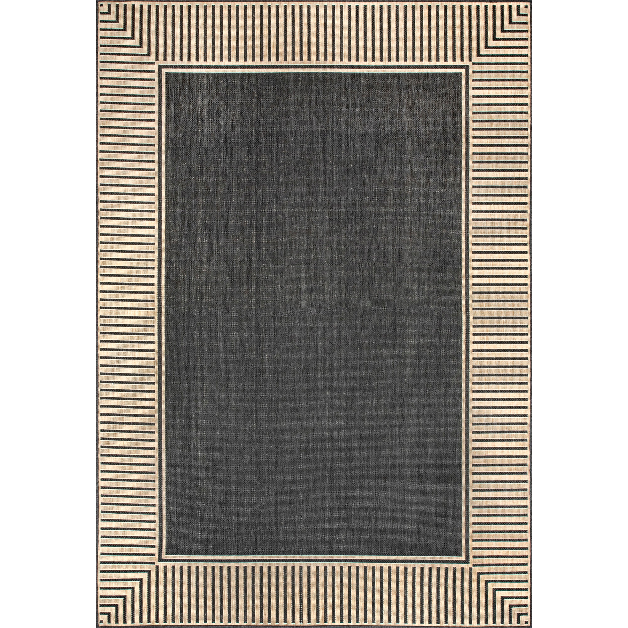 Nuloom Asha Simple Striped Indoor/Outdoor Area Rug - Image 7