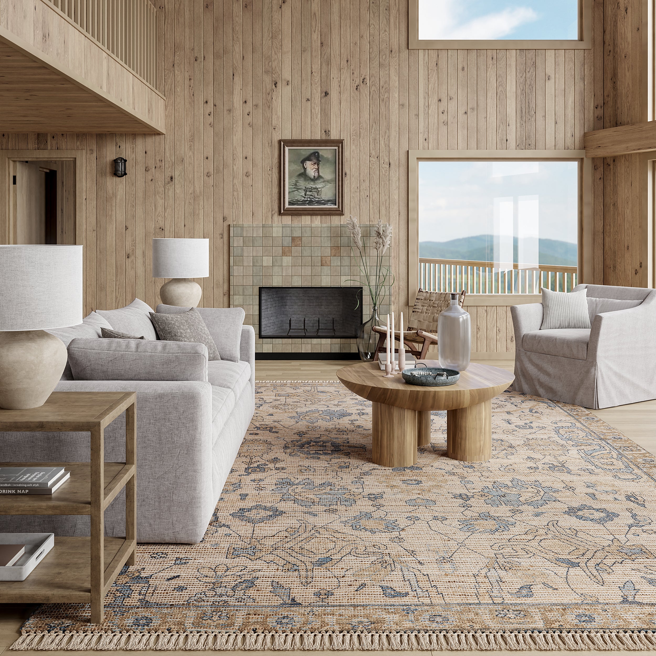 Marigold Vintage Tasseled Area Rug - Image 10
