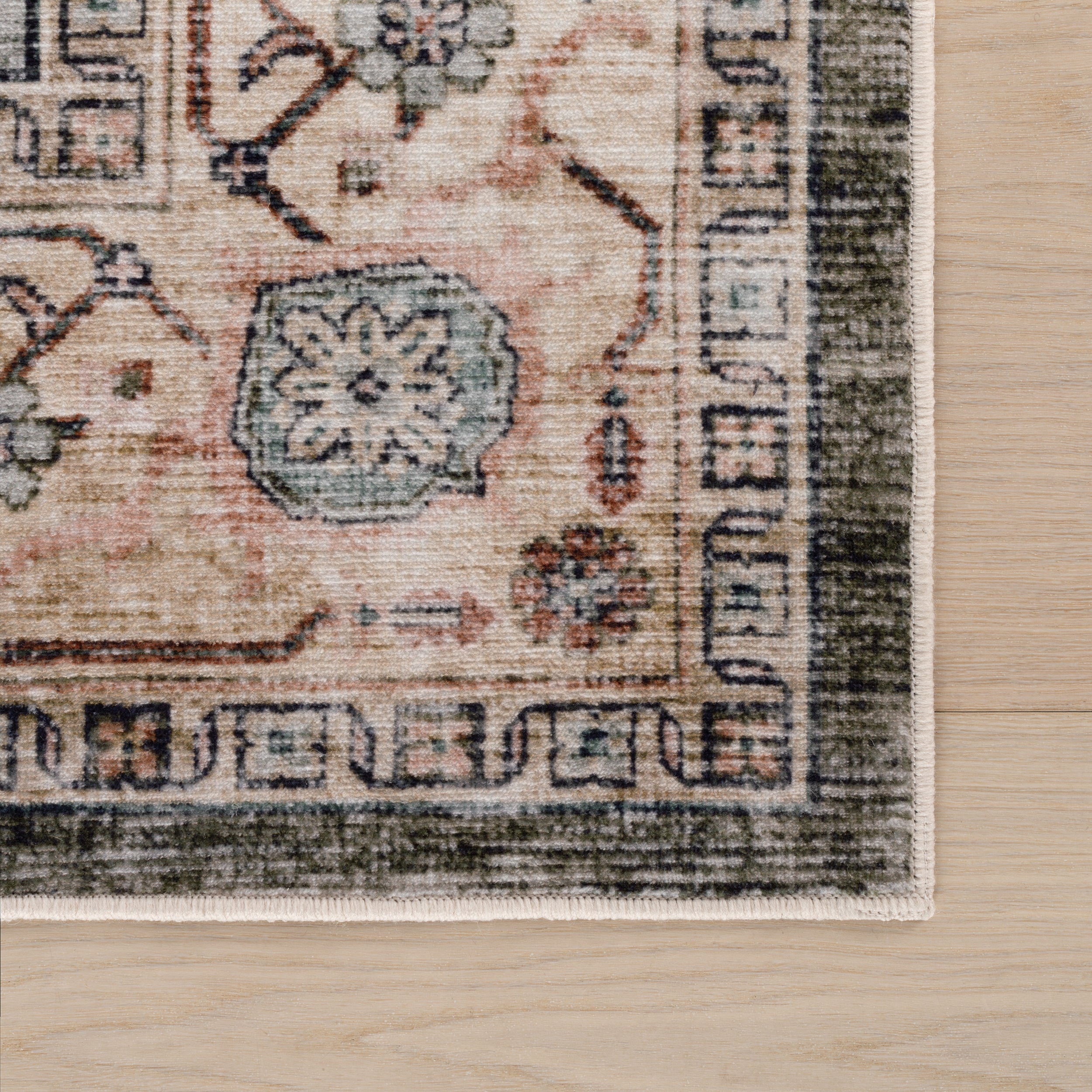 Nuloom Karensa Medallion Washable Rug - Image 6