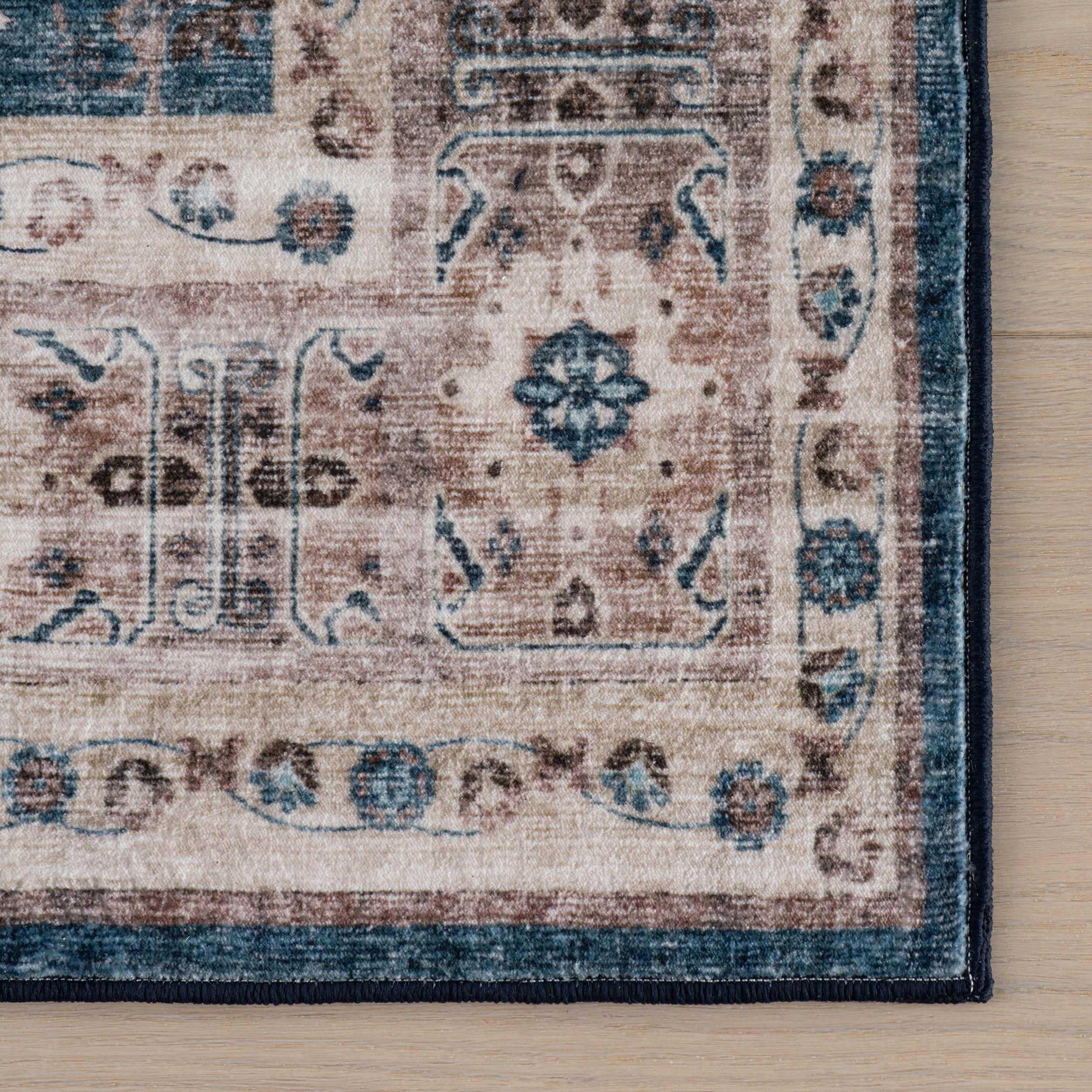 Nuloom Aisling Bordered Traditional Washable Area Rug - Image 4