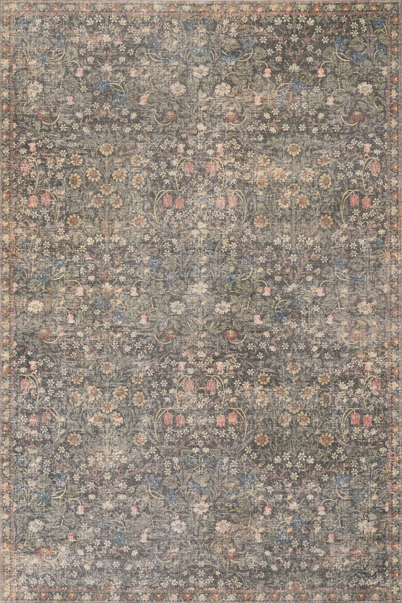Nuloom Sovienne Traditional Floral and Paisley Area Rug