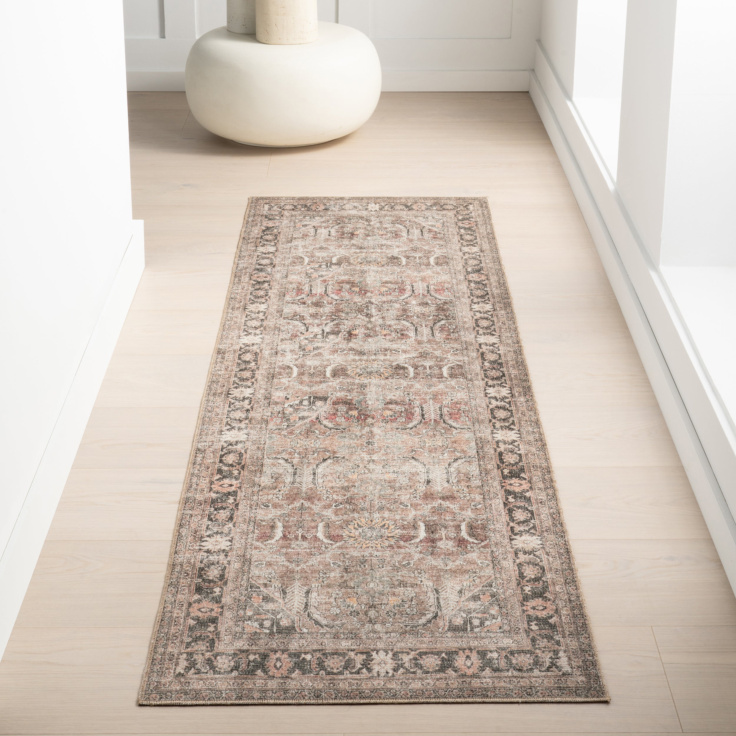 Nuloom Hillstone Collection Traditional Vintage Medallion Area Rug - Image 22