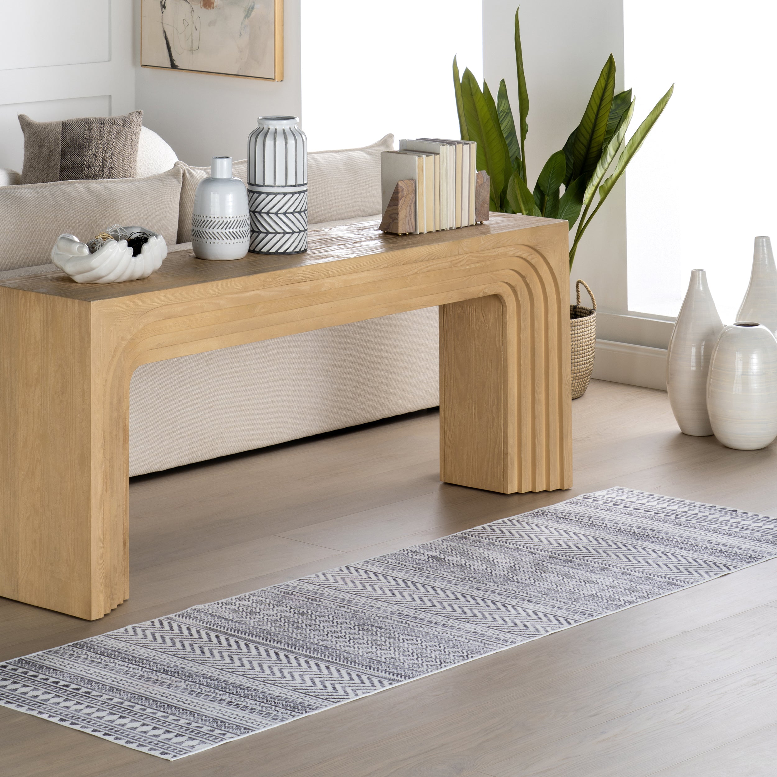 Juni Southwestern SplashGuard Machine Washable Area Rug - Image 10