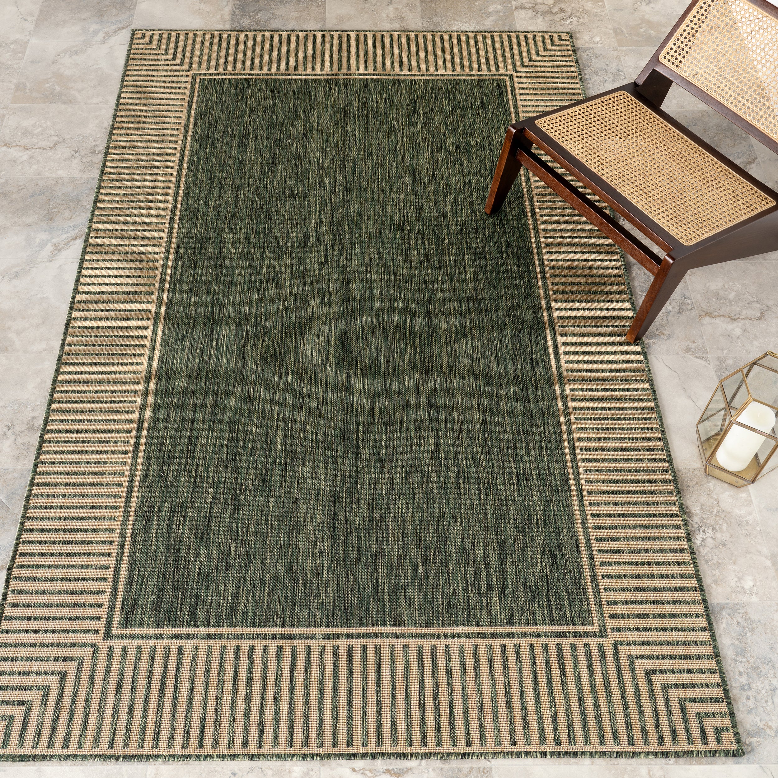 Nuloom Asha Simple Striped Indoor/Outdoor Area Rug - Image 18