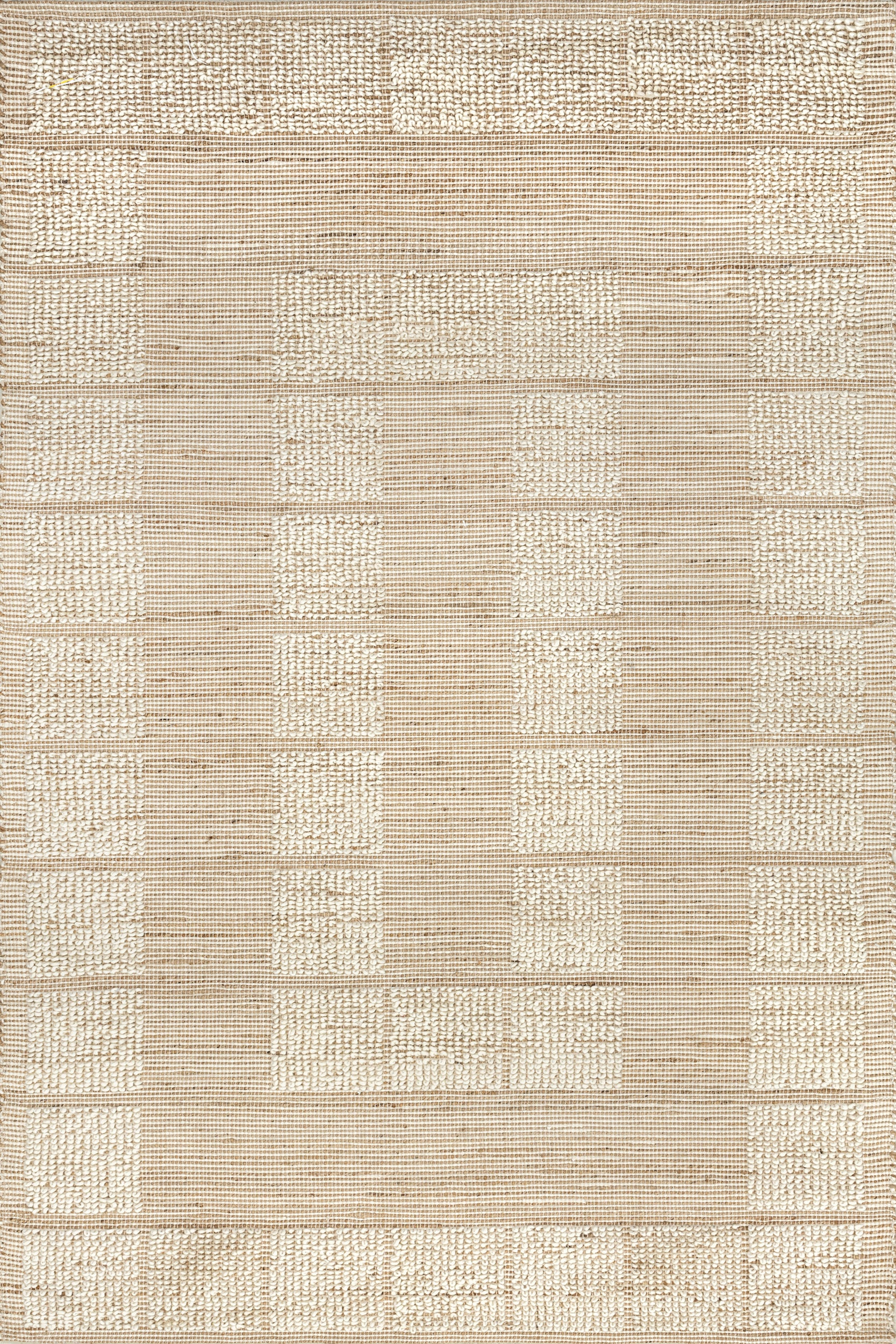 Oden Textured Jute and Wool Area Rug