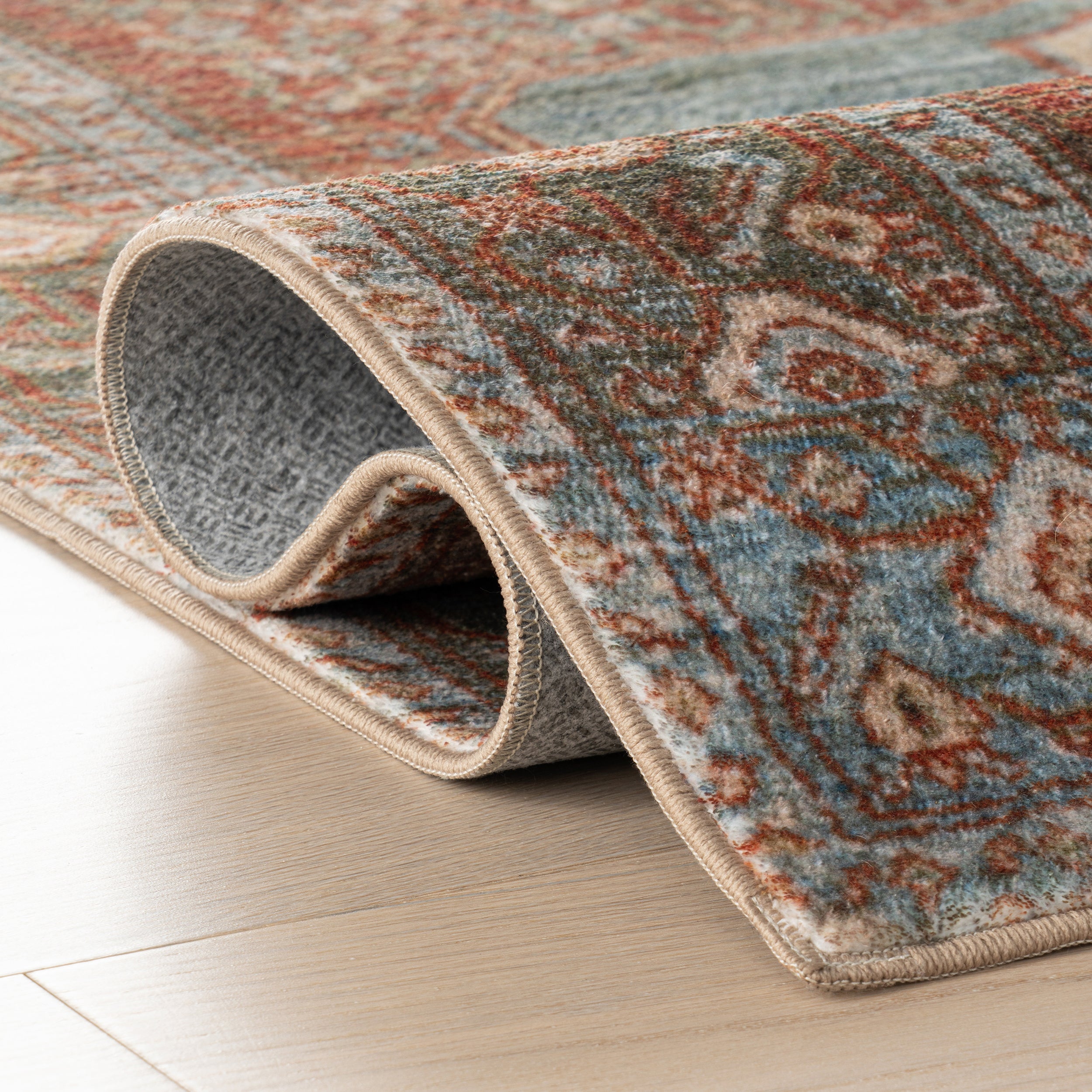 Nuloom Audra Medallion Washable Area Rug - Image 4