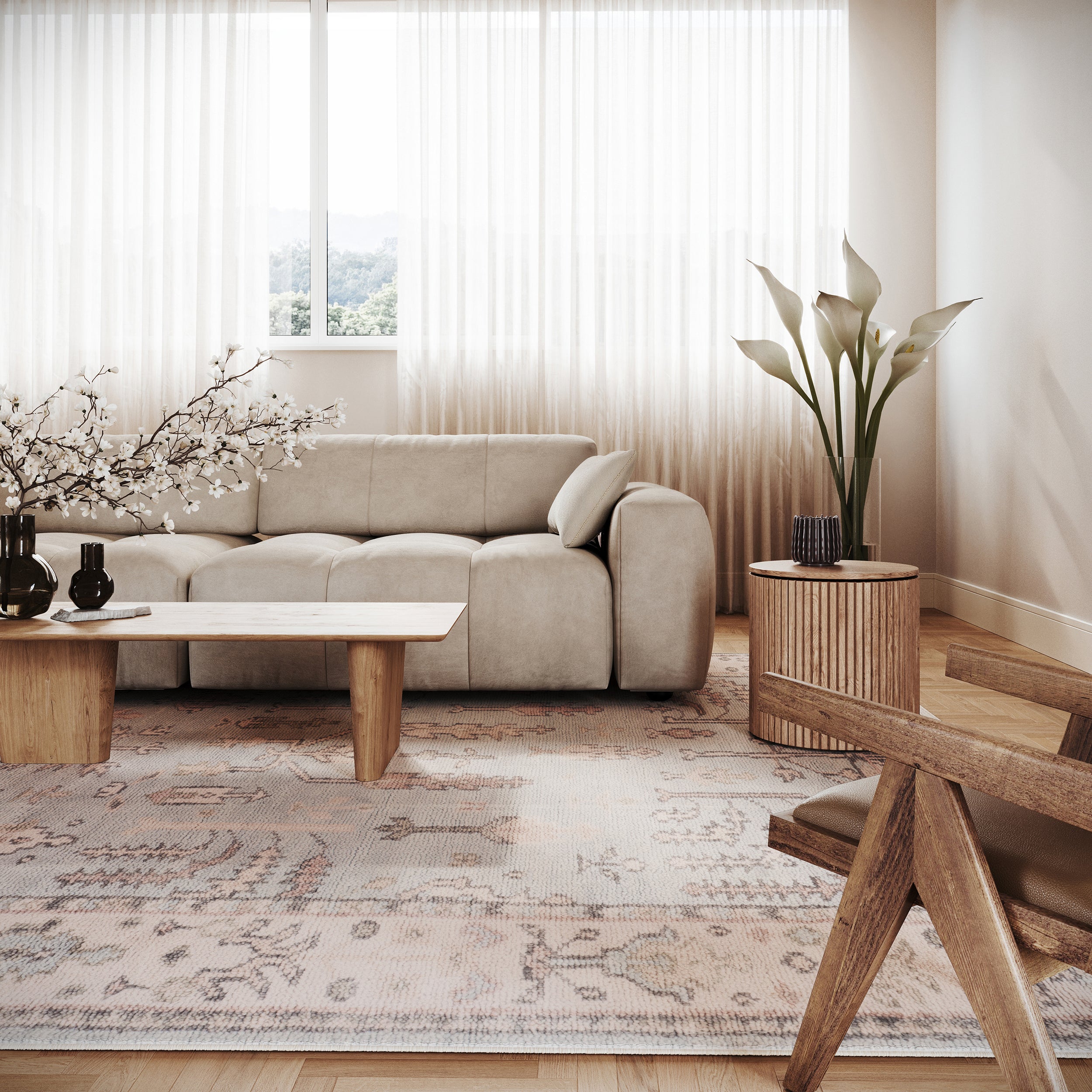 Nuloom Sylari Hand Knotted Wool Area Rug - Image 2