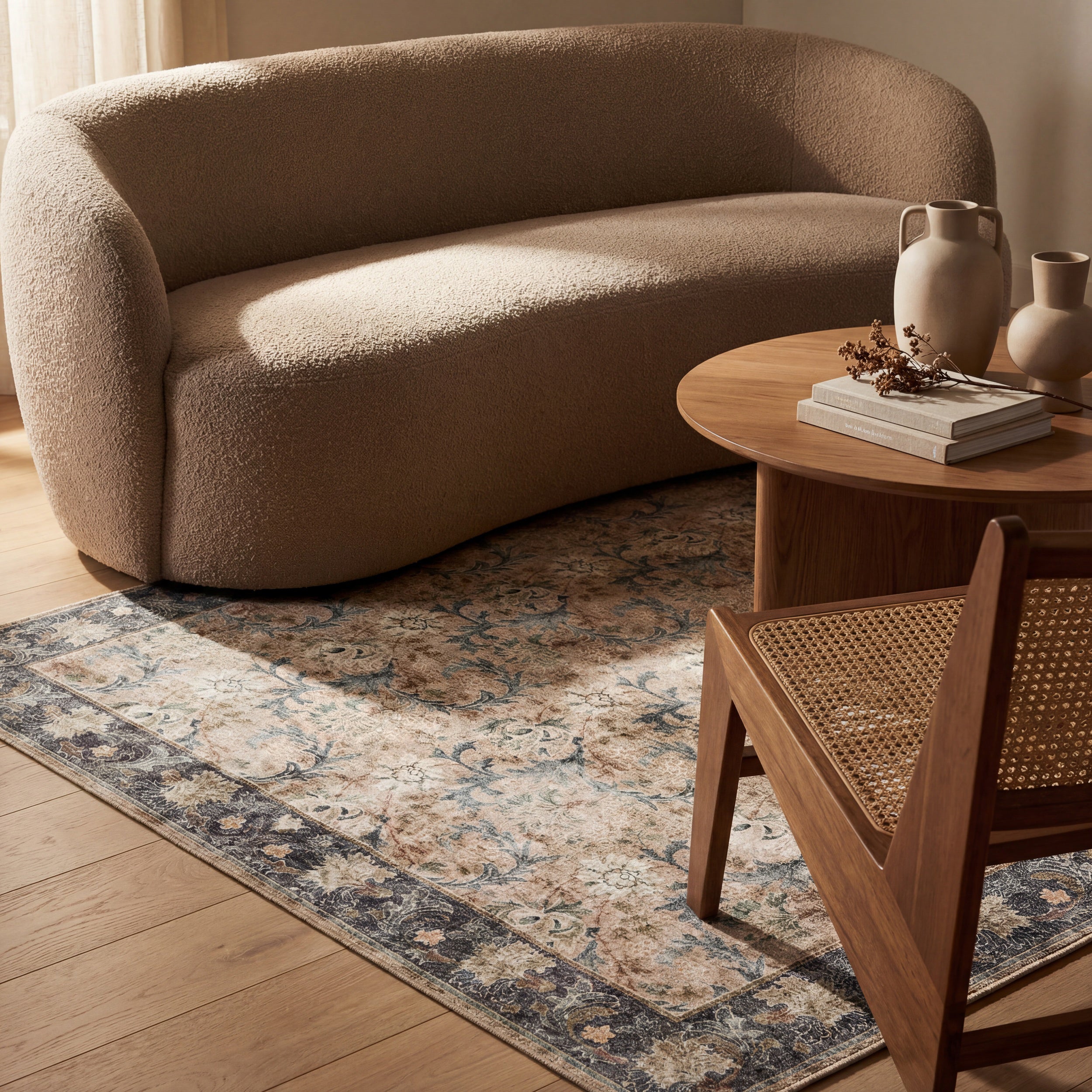 Nuloom Carivelle Floral & Paisley Washable Rug - Image 9