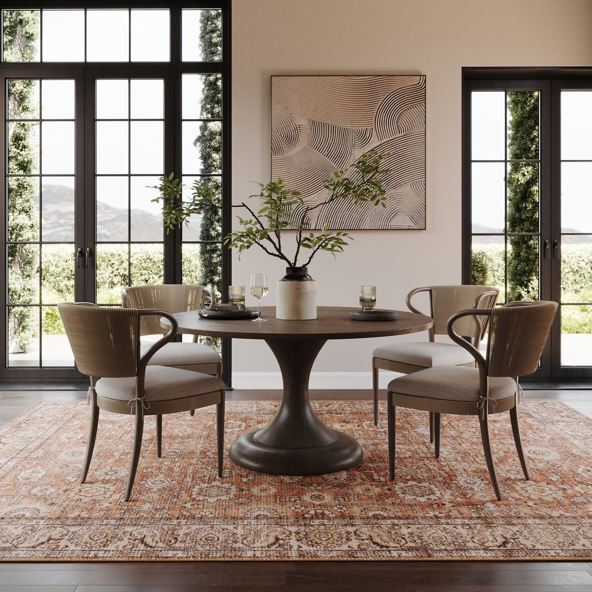 Ariza Hand Tuffted Wool Rug - Image 2