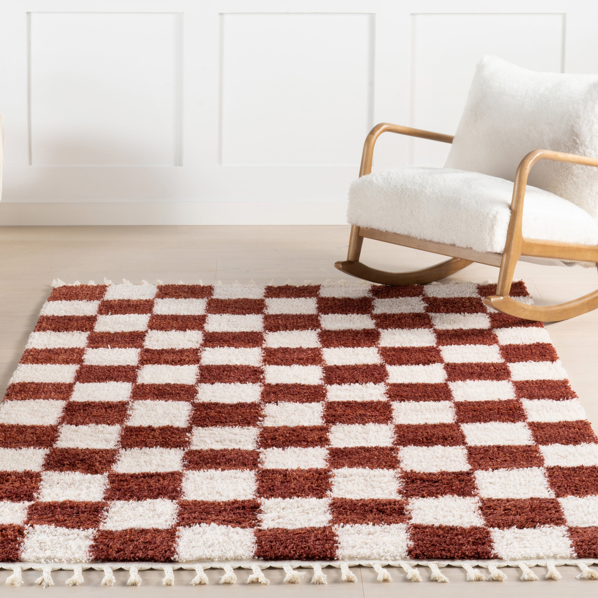 nuLOOM Carlisha Contemporary Checkered Area Rug - Image 2