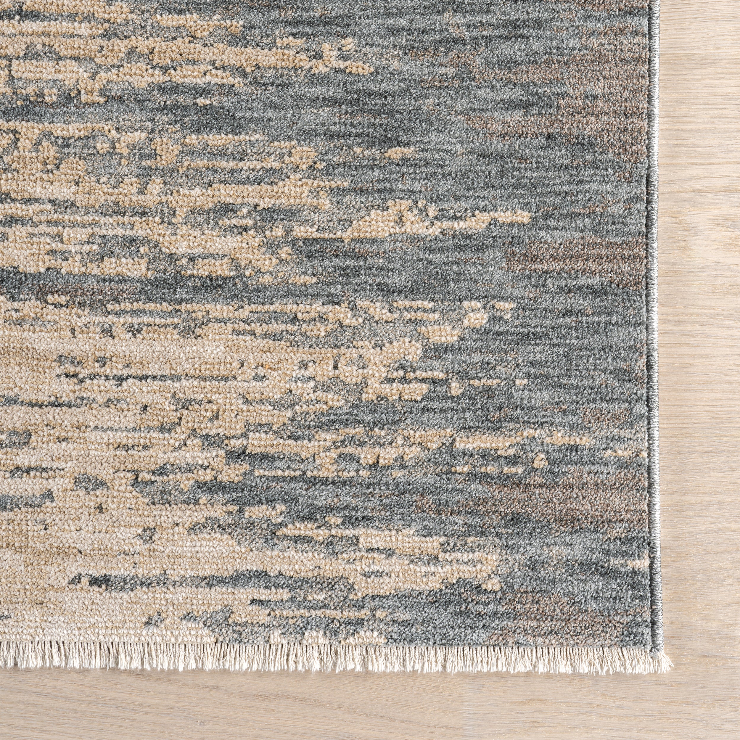Fiadh Abstract Fringe Area Rug - Image 6