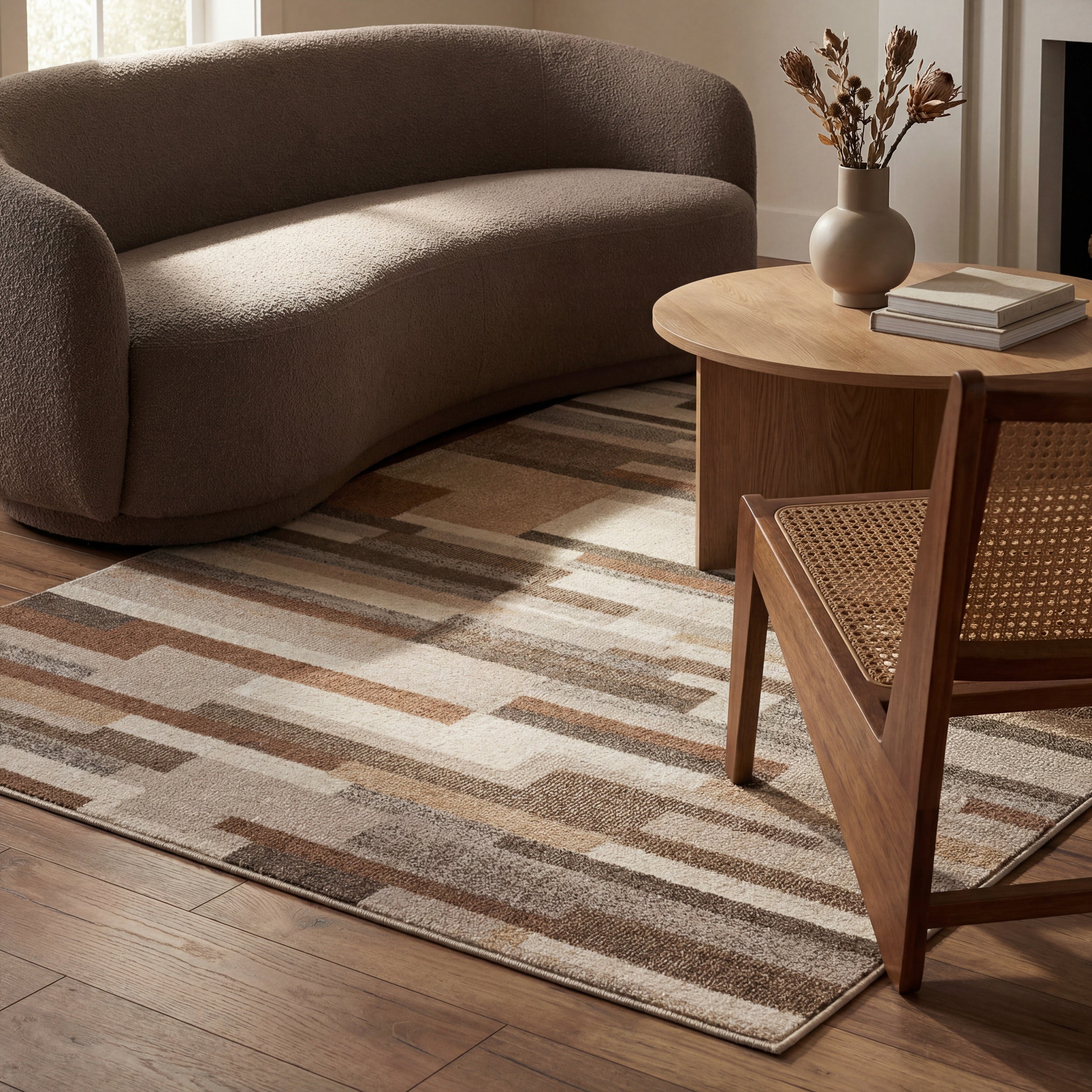 nuLOOM Lucasta Rustic Abstract Washable Area Rug - Image 9