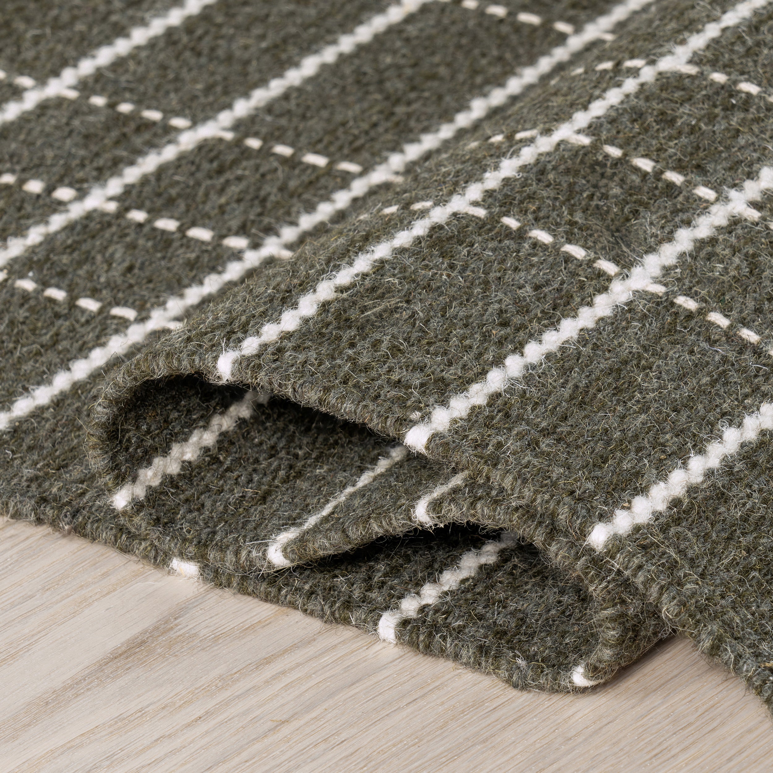 Charlie Plaid Wool Area Rug - Image 12