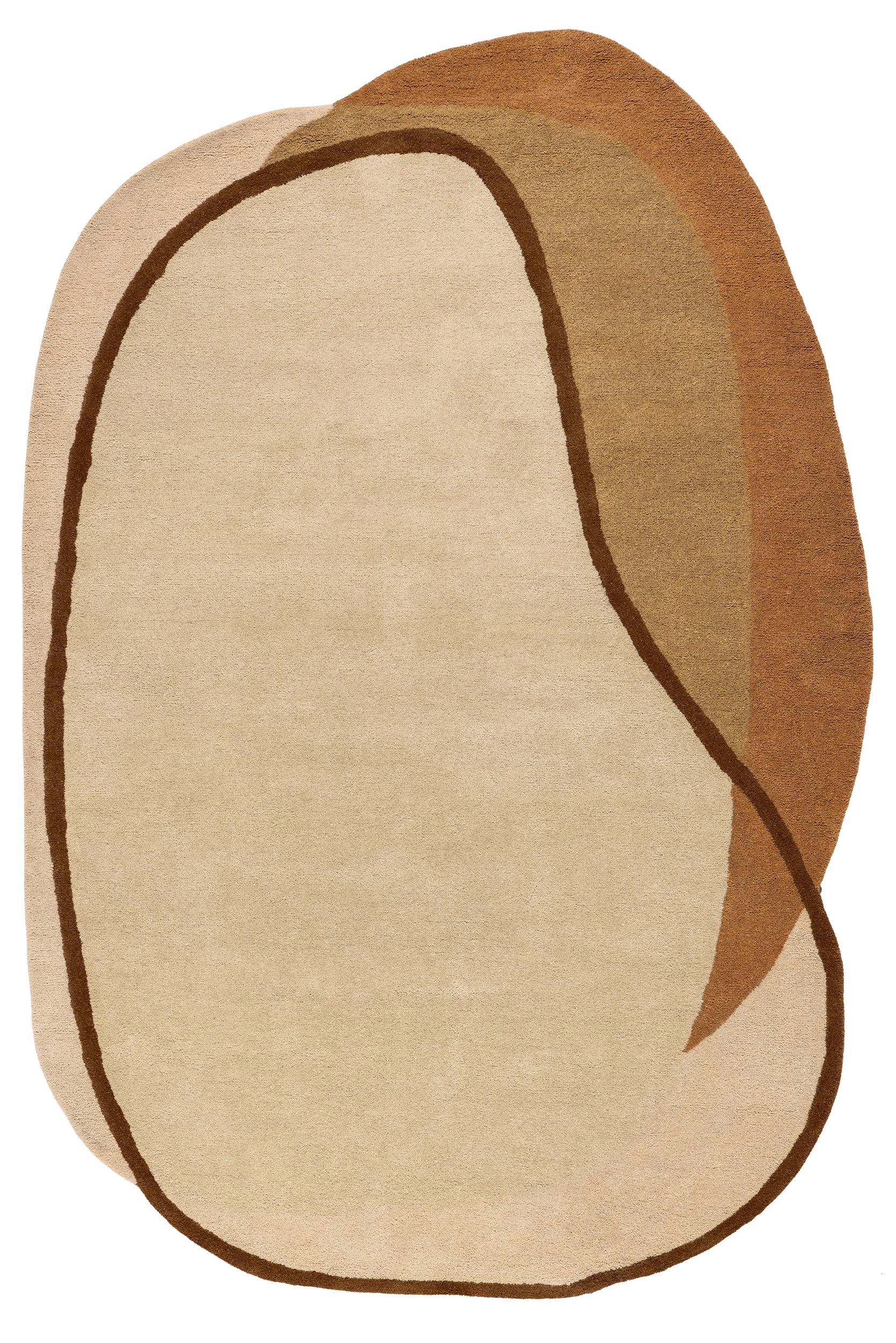 Greenwich Abstract Wool Area Rug - Image 9