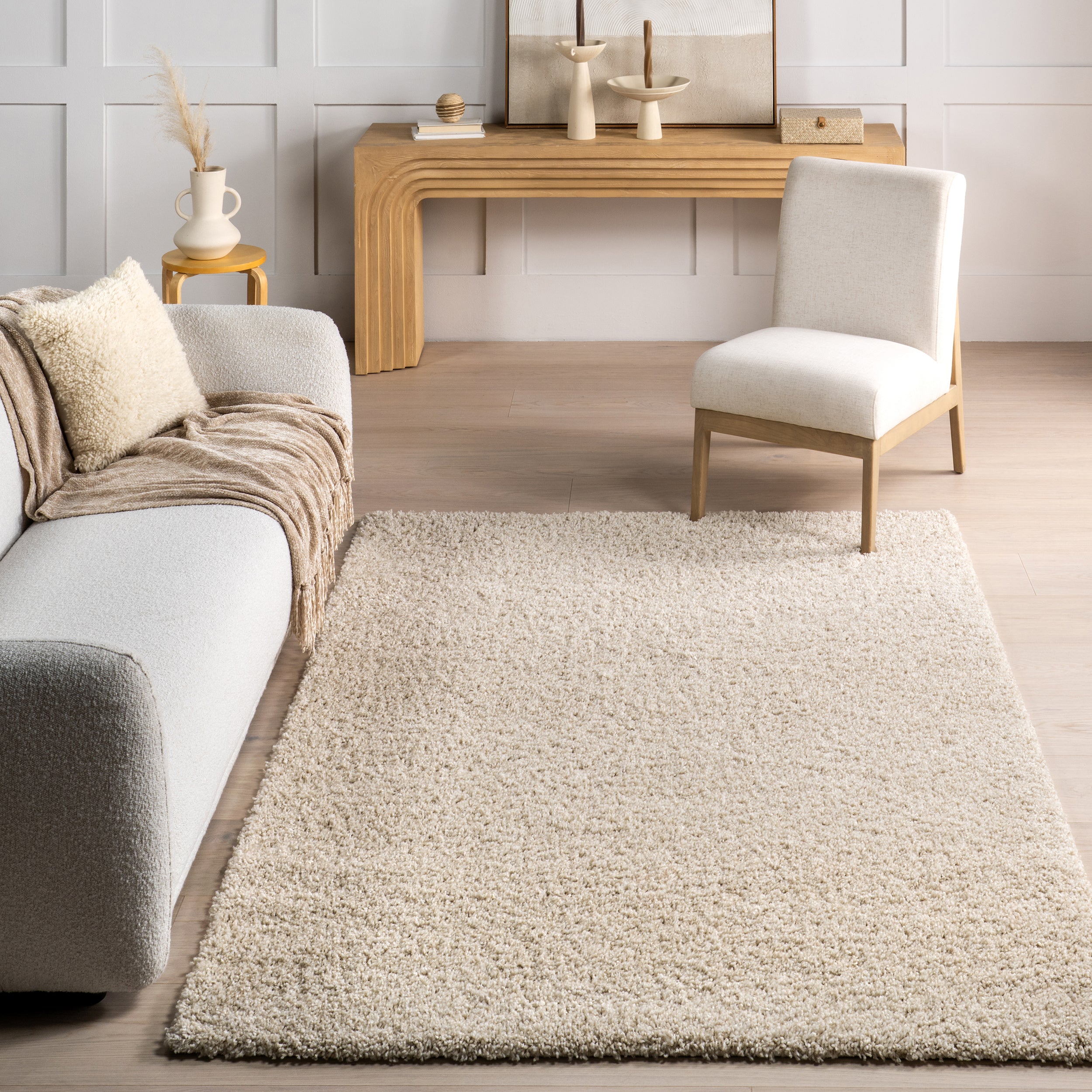 Eudora Contemporary Solid Area Rug - Image 7