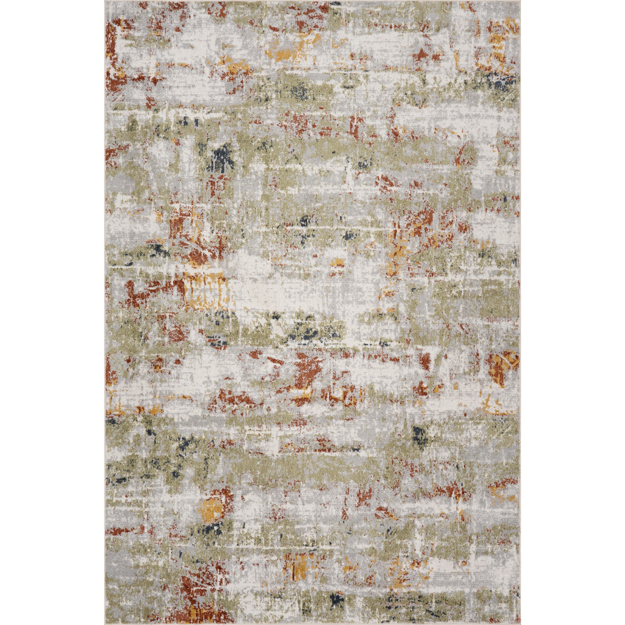 Aaliyah Casual Abstract Machine Washable Area Rug - Image 11
